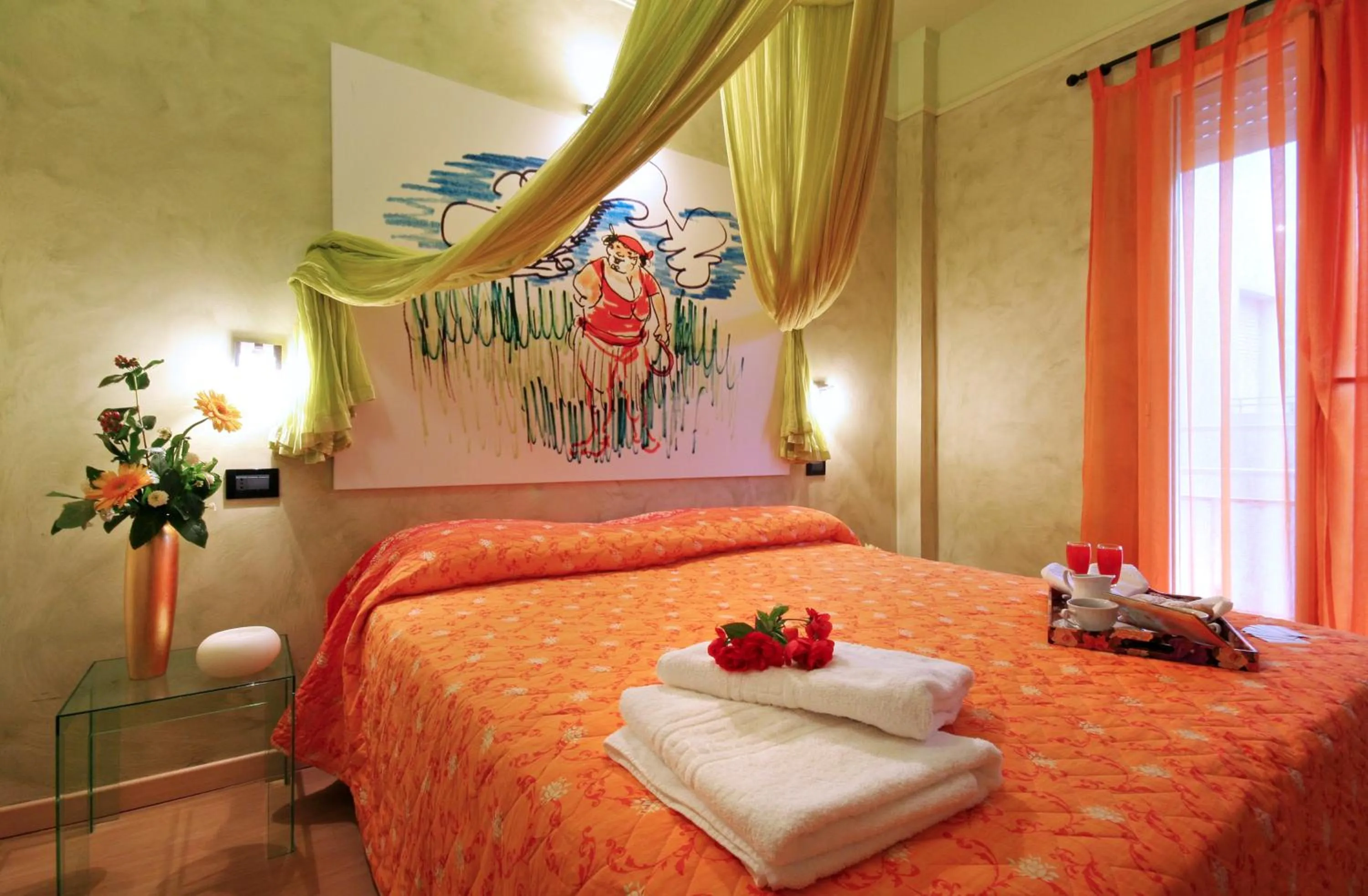 Photo of the whole room, Bed in Hotel Villa Marina Wellness SPA