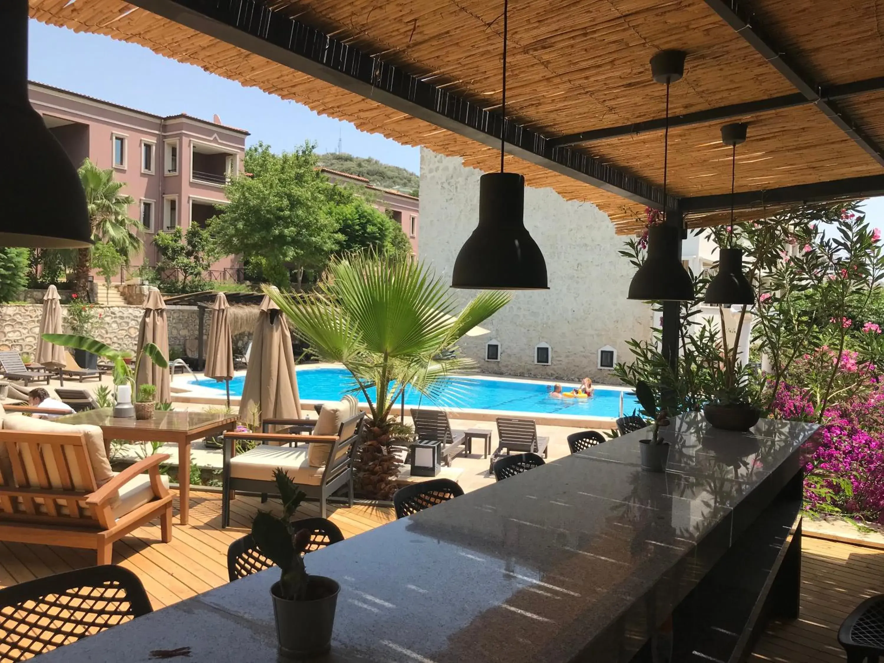 Living room in True Blue Boutique Hotel Kalkan Living room in True Blue Boutique Hotel Kalkan