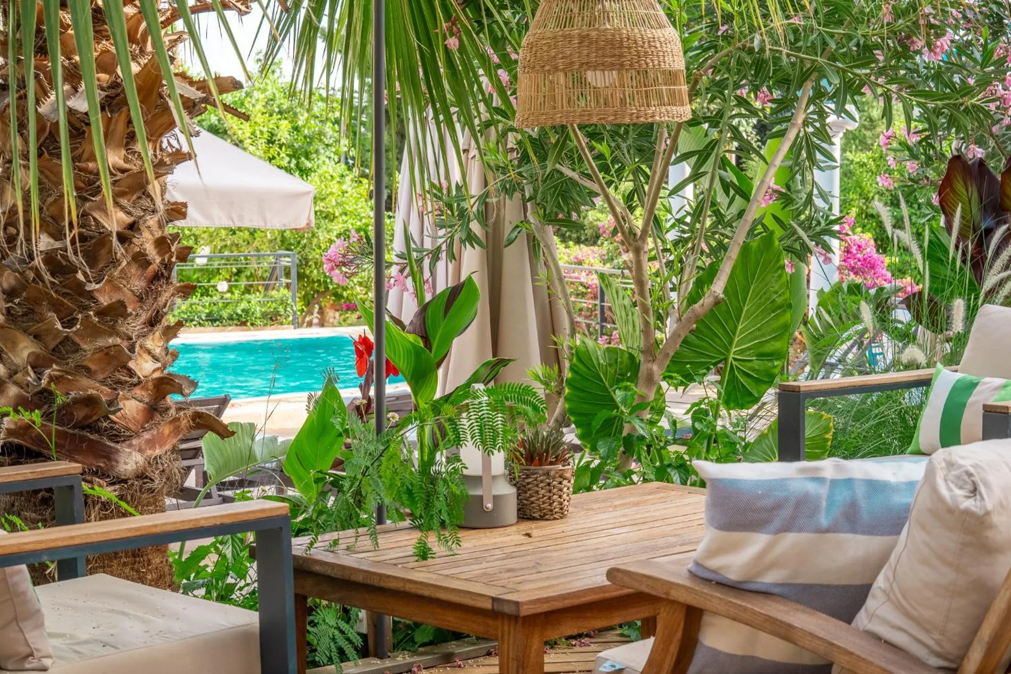 Swimming pool in True Blue Boutique Hotel Kalkan