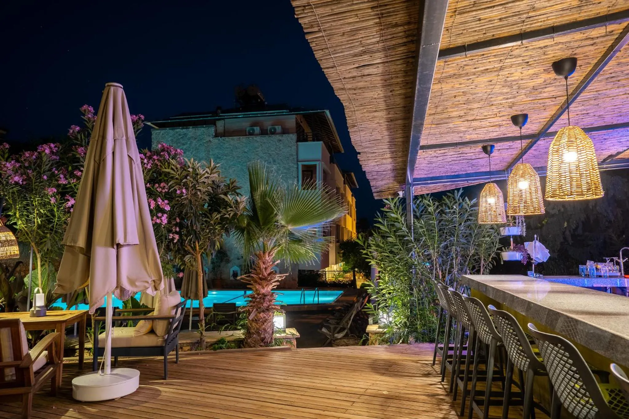 Night in True Blue Boutique Hotel Kalkan