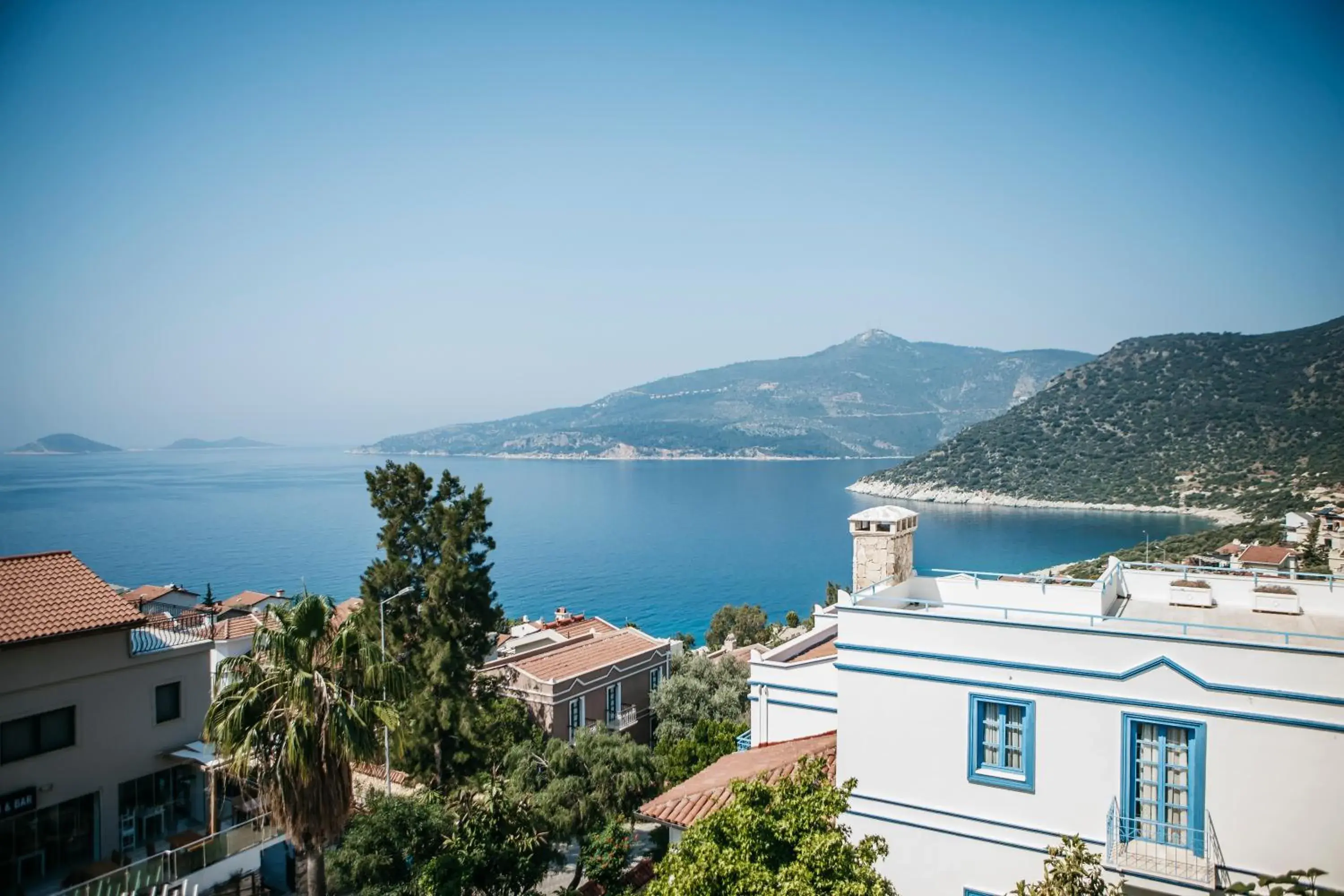 Sea view in True Blue Boutique Hotel Kalkan Sea view in True Blue Boutique Hotel Kalkan