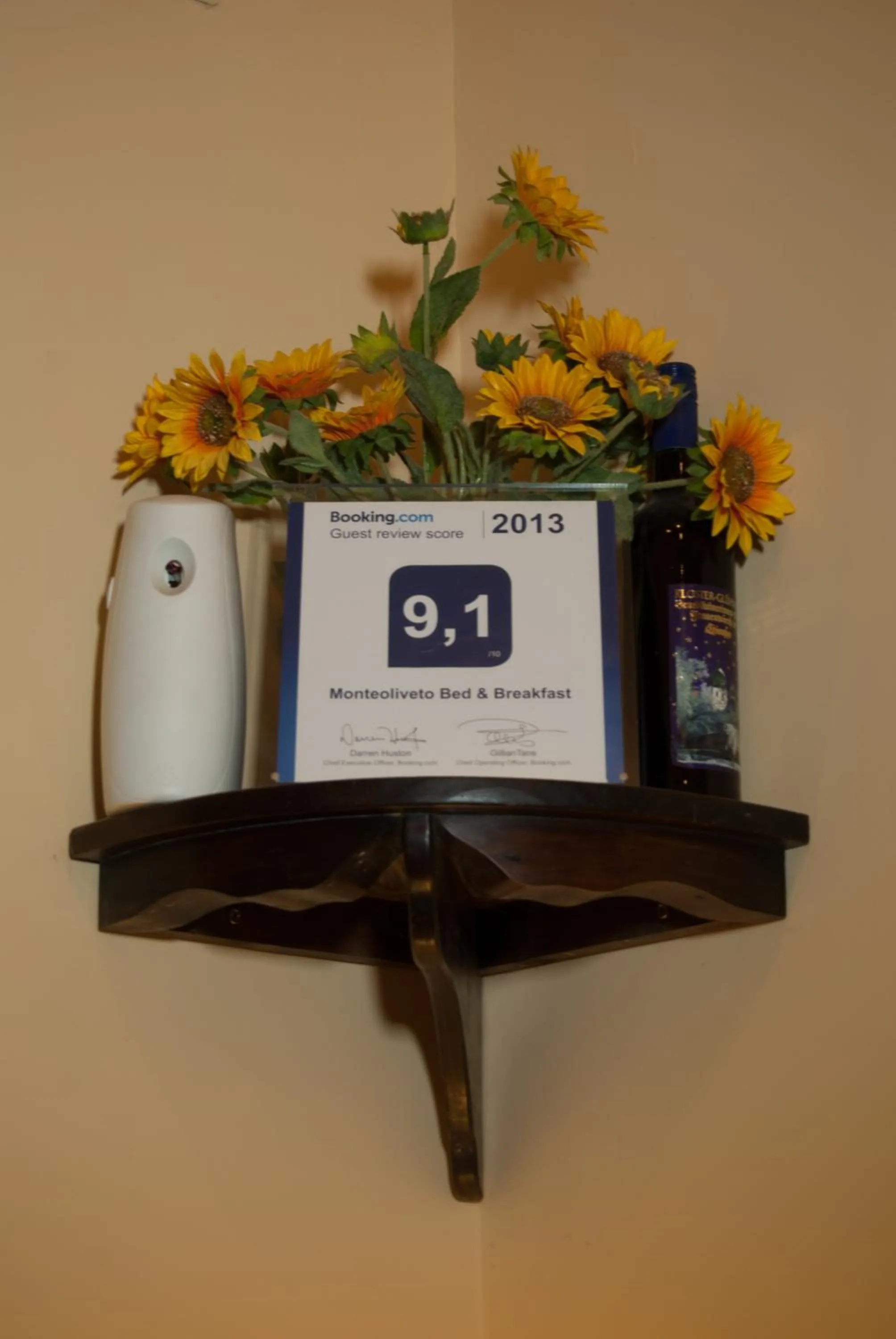 Decorative detail in Monteoliveto Bed & Breakfast