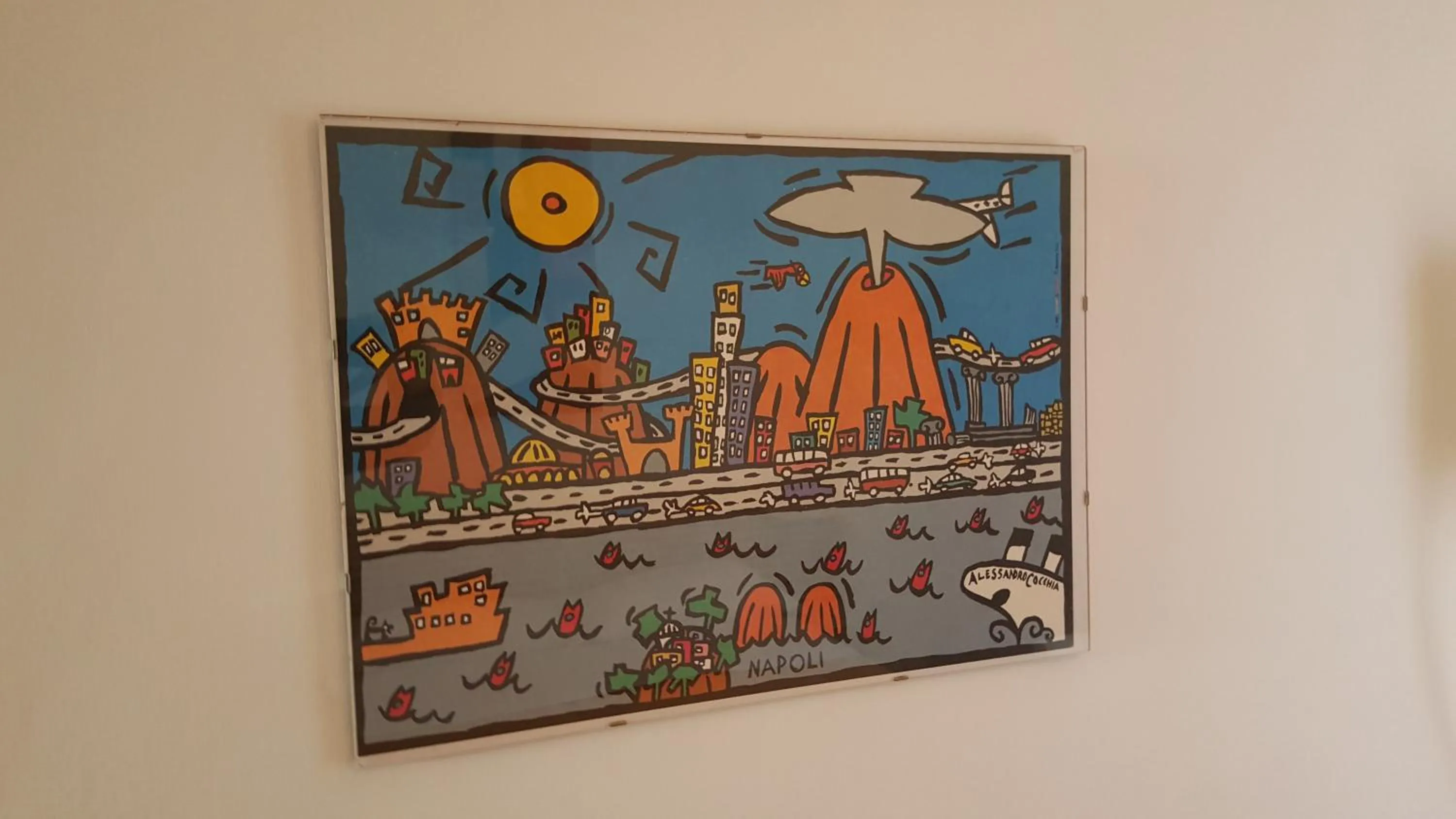 Decorative detail in Bed and Breakfast I Vicoletti Di Napoli