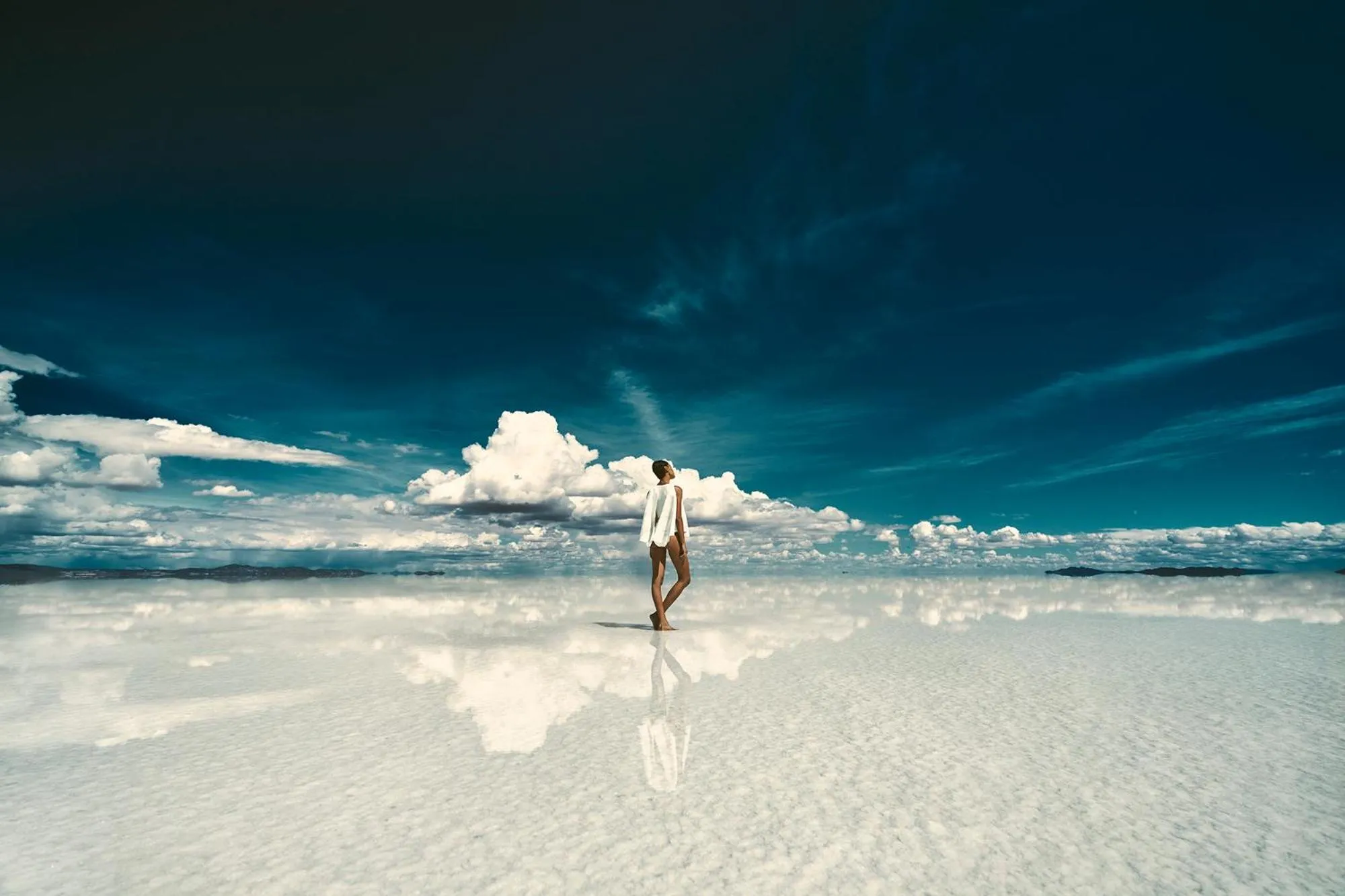 Natural landscape in Hotel de Sal Luna Salada