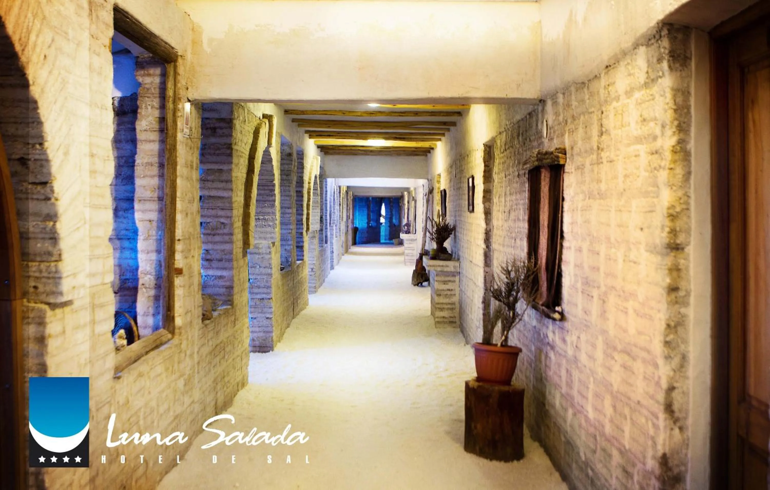 Lobby or reception in Hotel de Sal Luna Salada