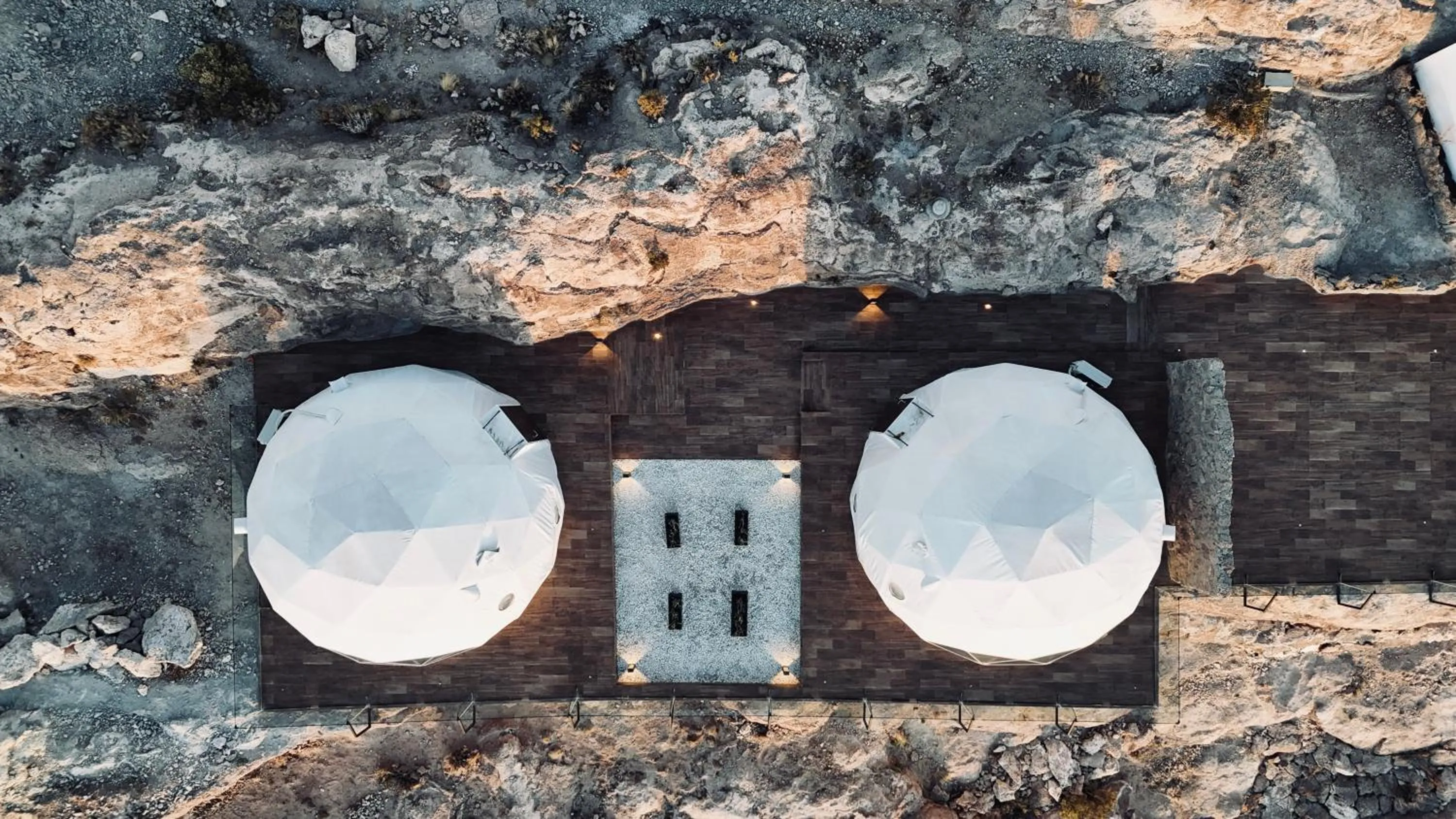 Patio in Hotel de Sal Luna Salada