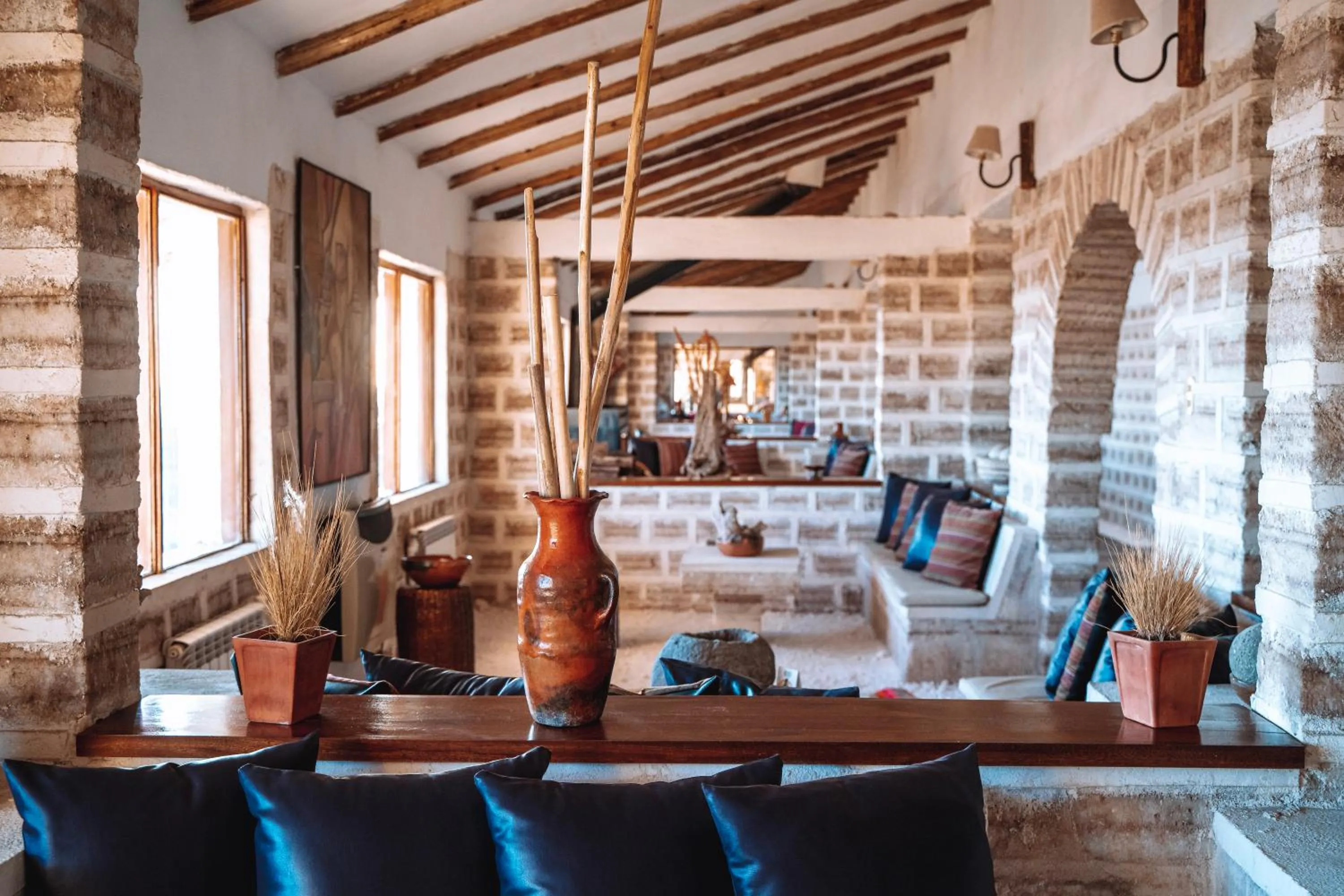 Living room in Hotel de Sal Luna Salada