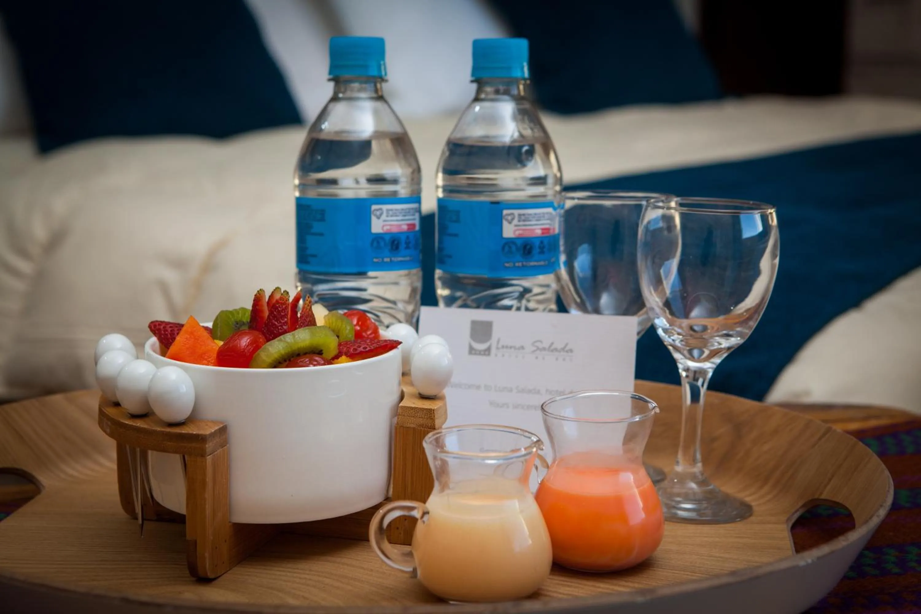 Food and drinks in Hotel de Sal Luna Salada