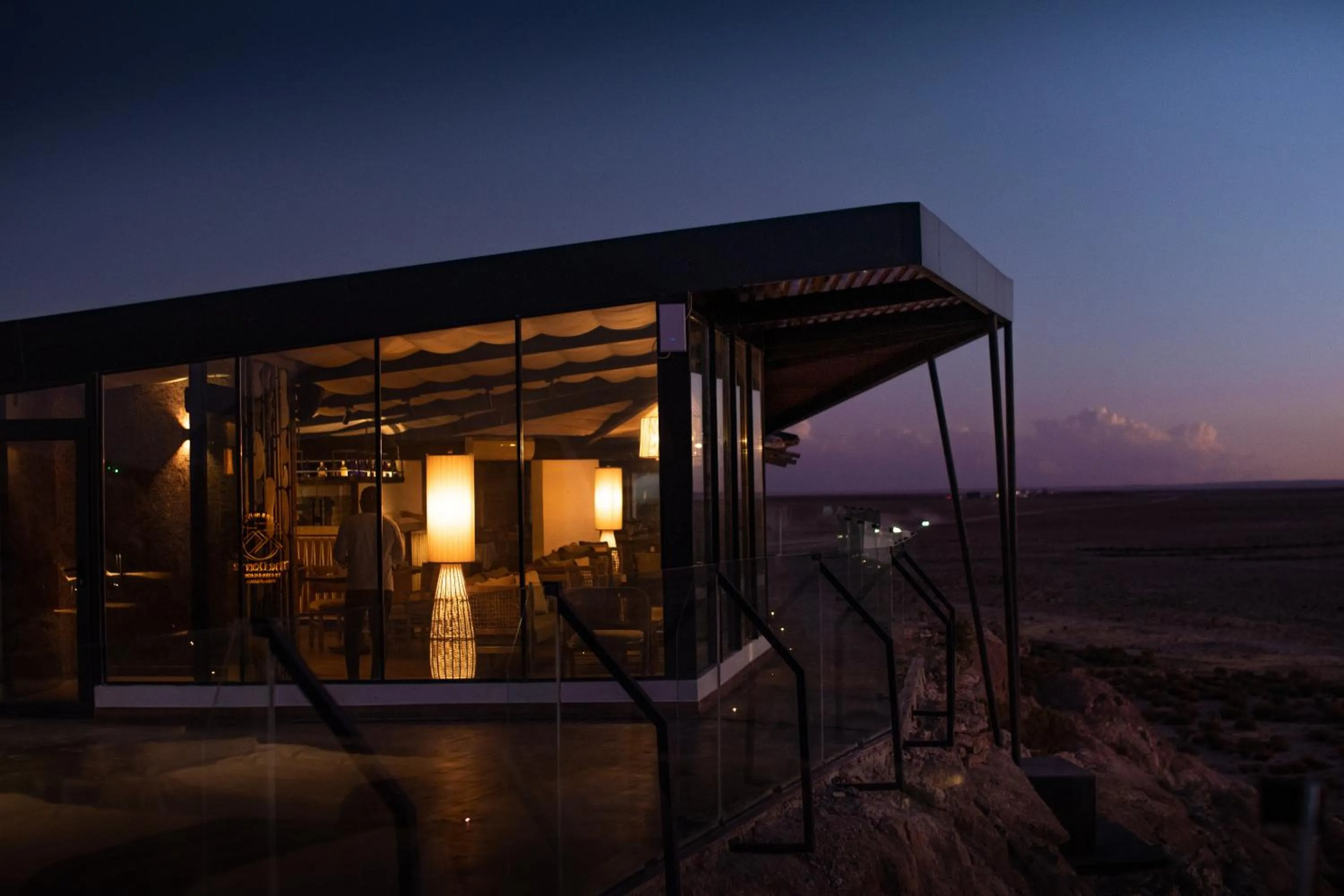Seating area in Hotel de Sal Luna Salada
