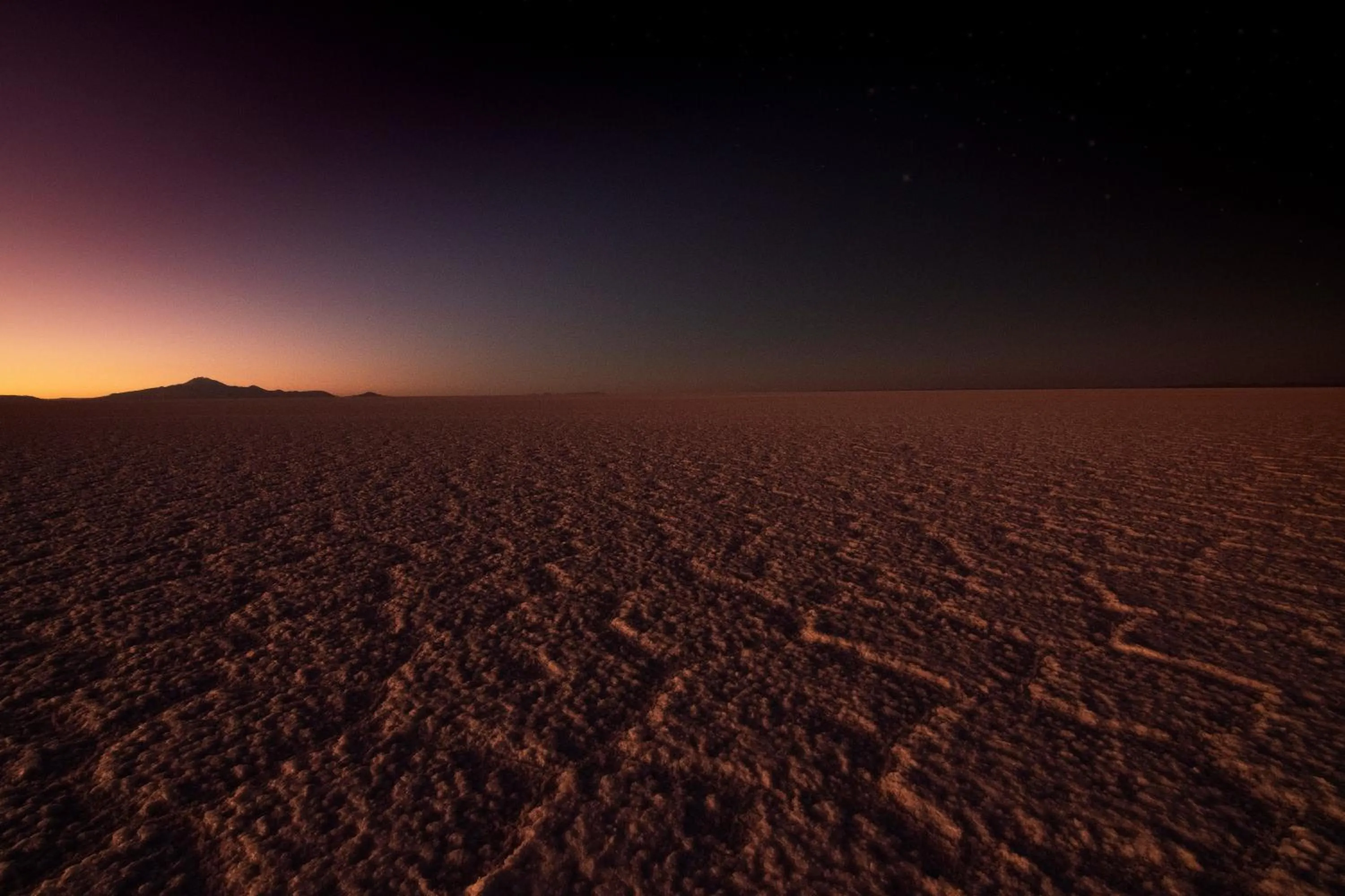 Natural landscape in Hotel de Sal Luna Salada