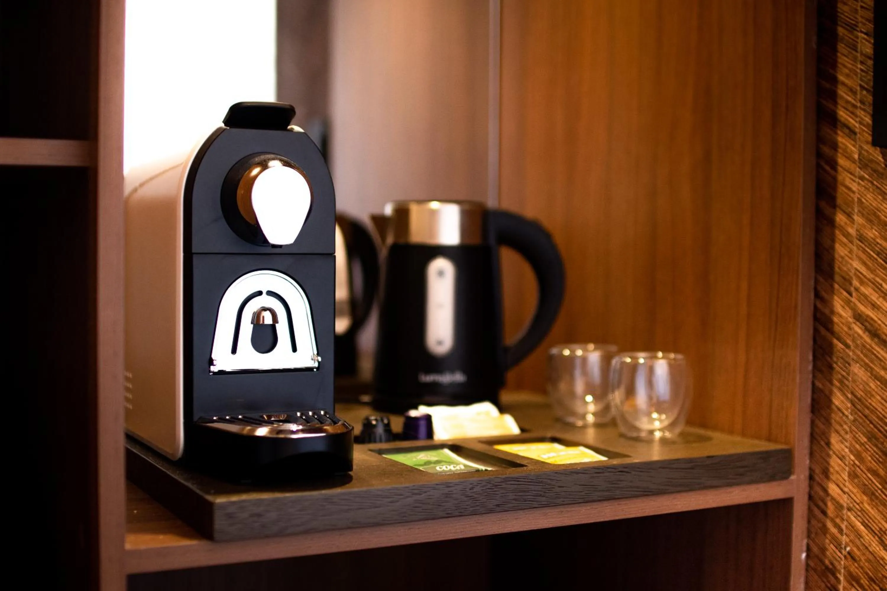 Coffee/tea facilities in Hotel de Sal Luna Salada