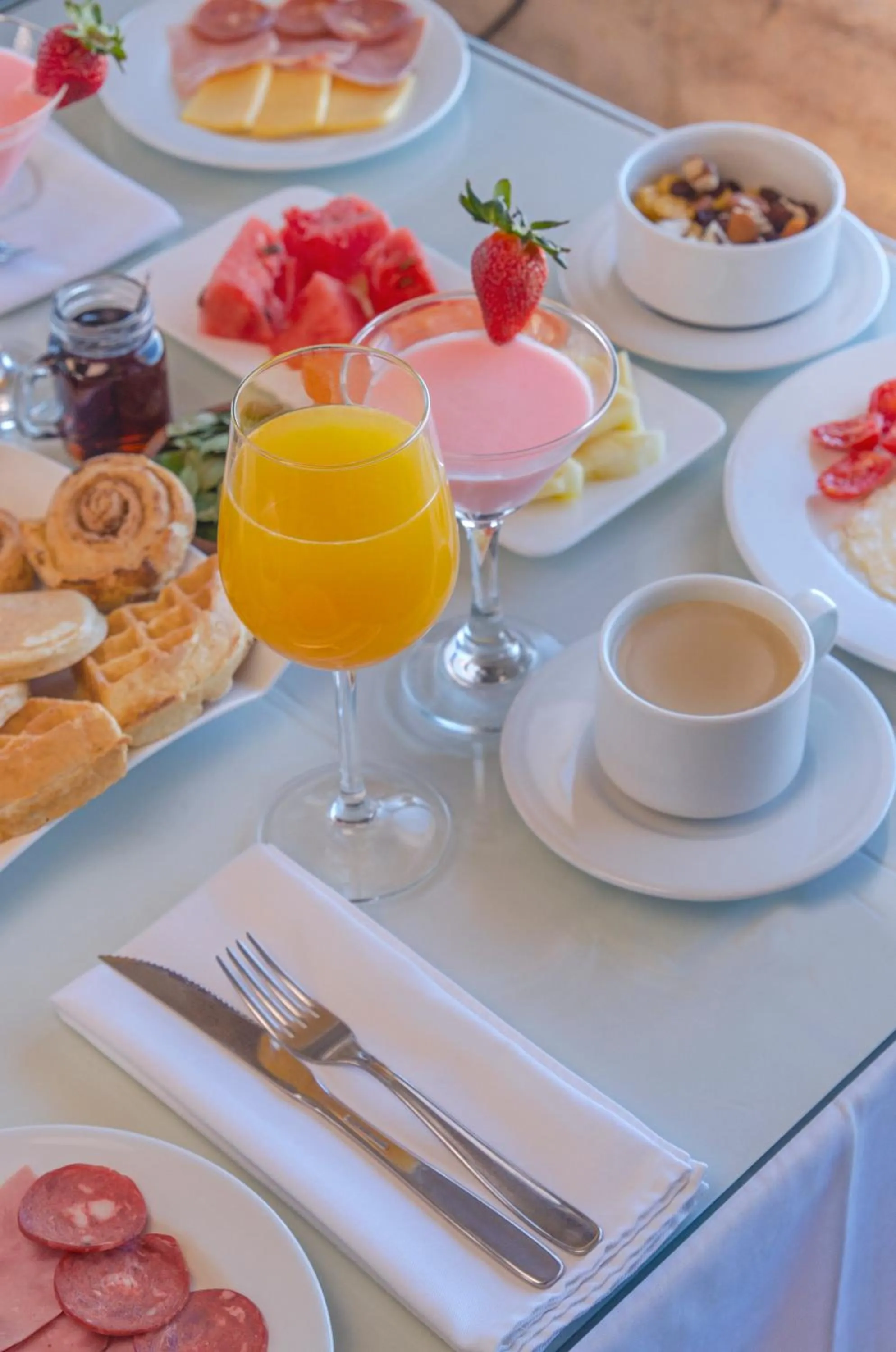 Food in Hotel de Sal Luna Salada