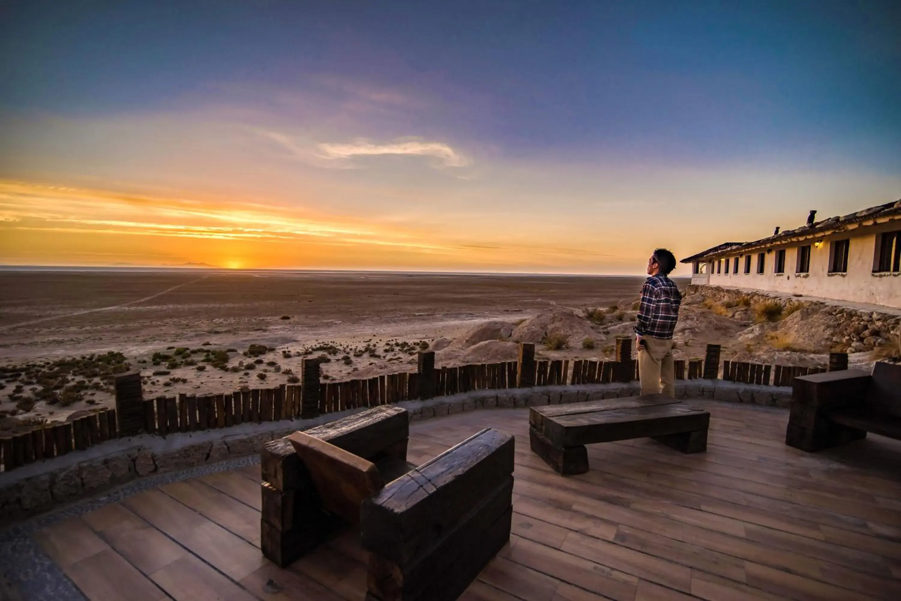 Property building in Hotel de Sal Luna Salada Property building in Hotel de Sal Luna Salada