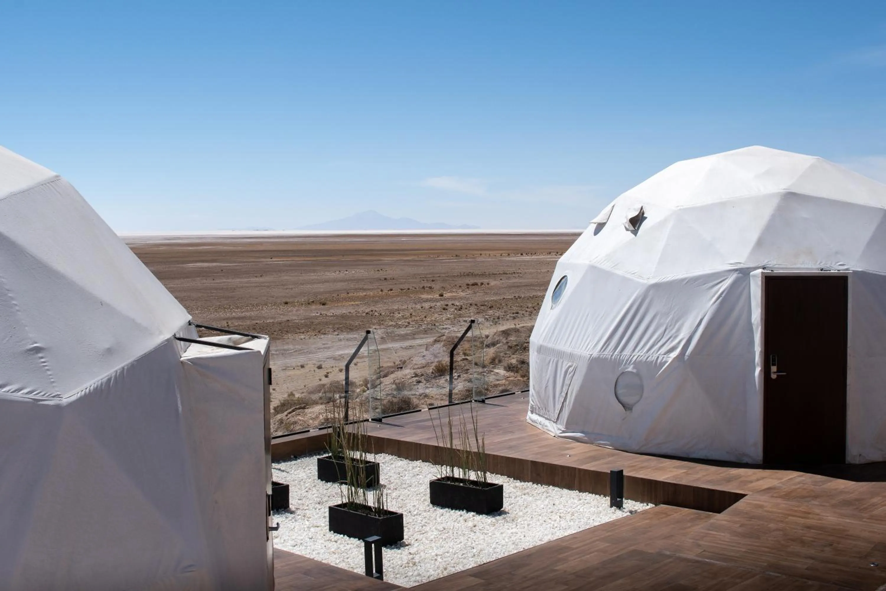 Natural landscape in Hotel de Sal Luna Salada