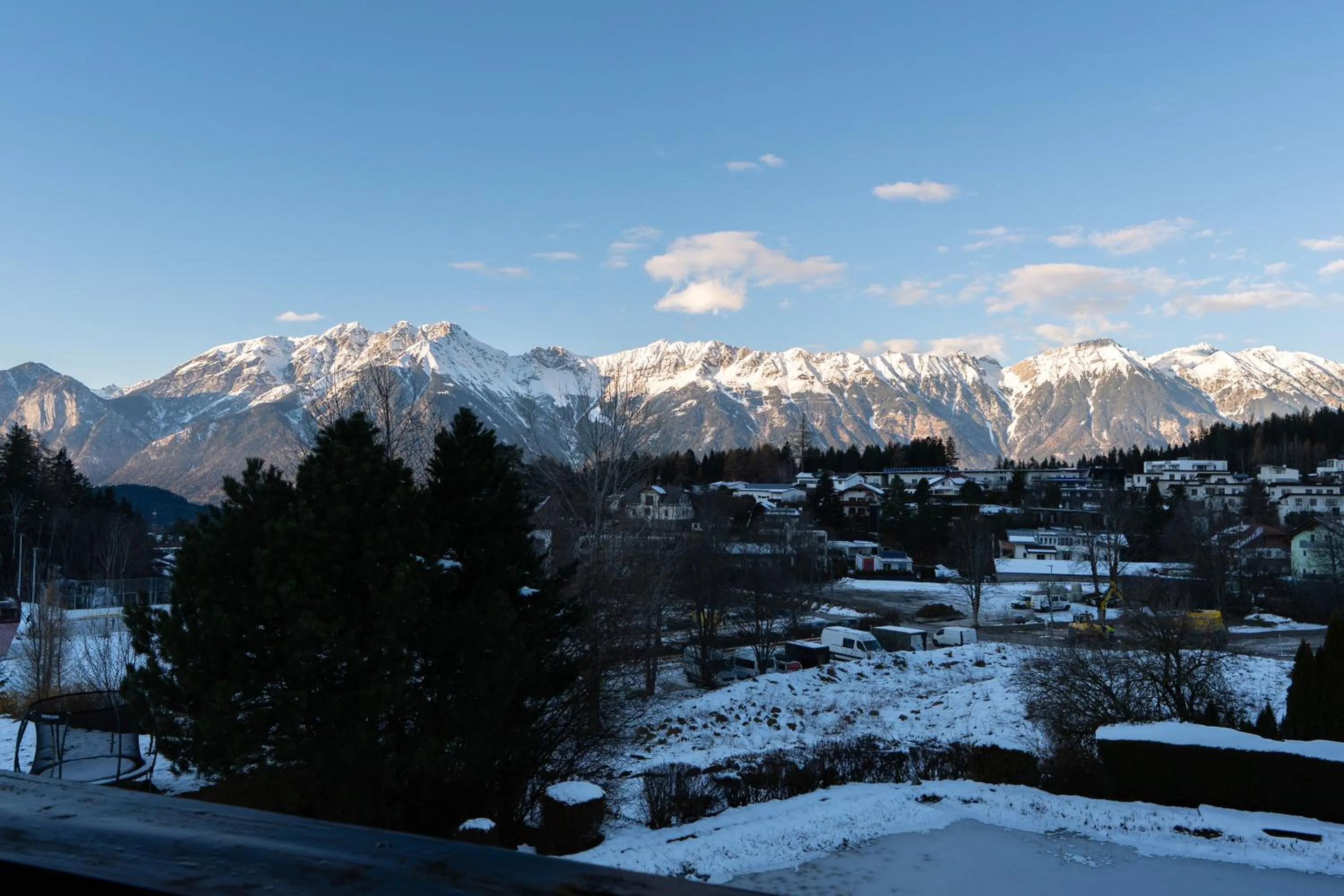 Mountain view in Hotel Gruberhof Innsbruck Igls B&B
