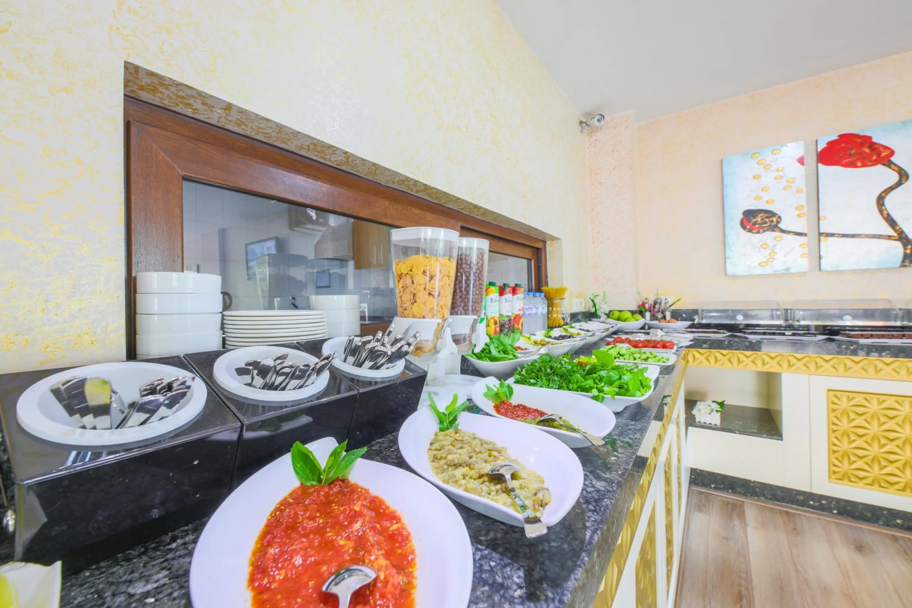 Breakfast in Hostapark Hotel