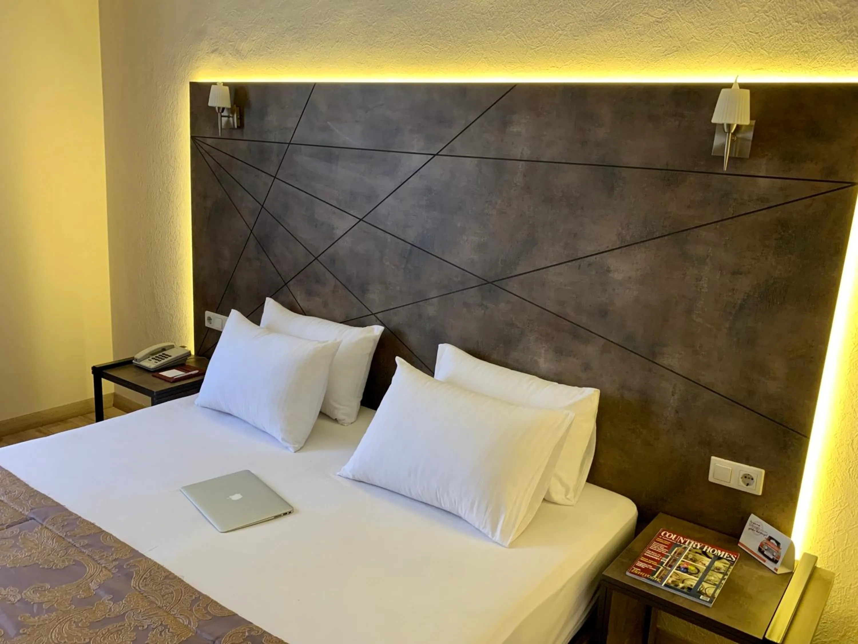 Bed in Hostapark Hotel