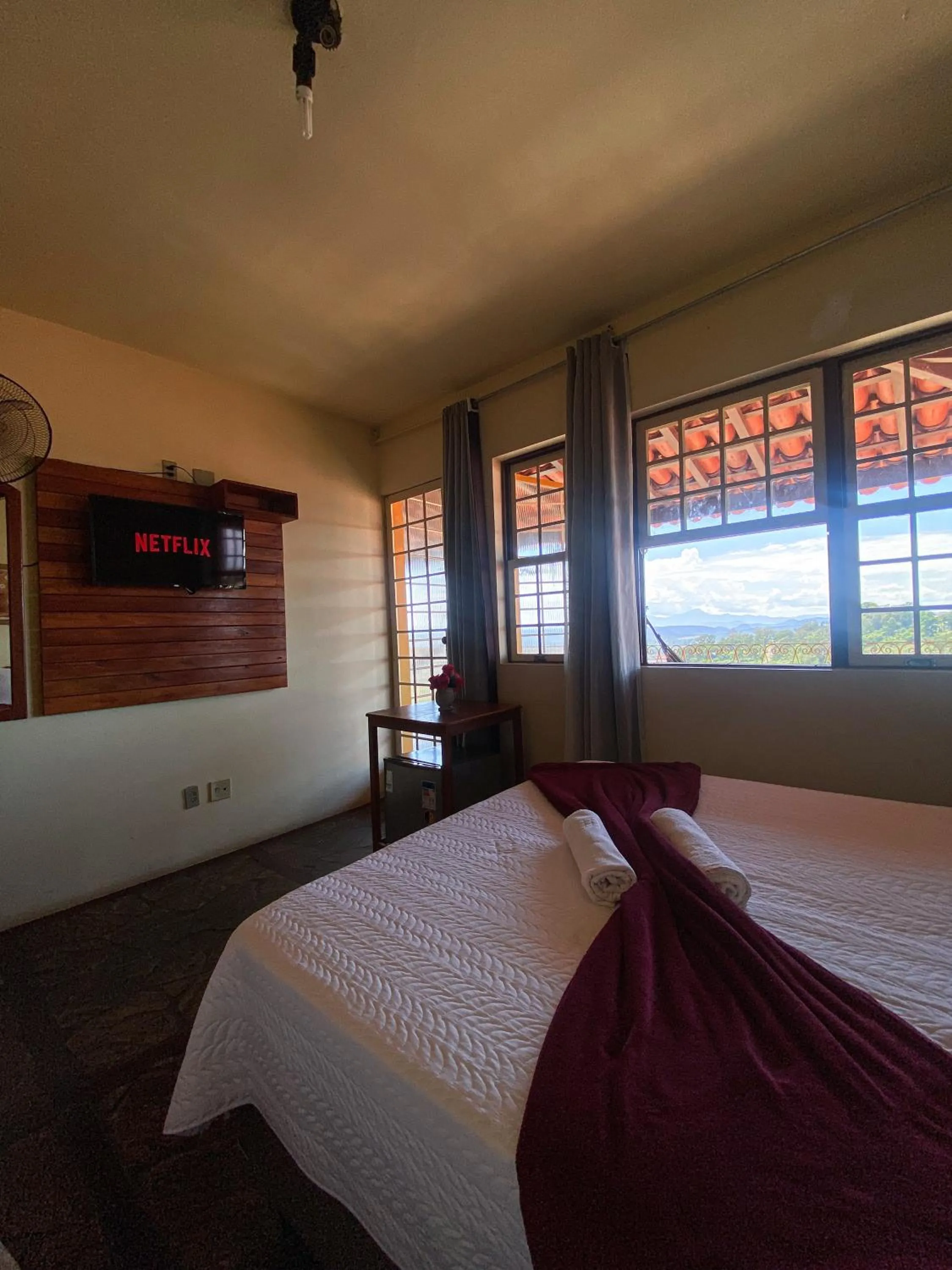 Bed in Hotel Montanhas de Minas