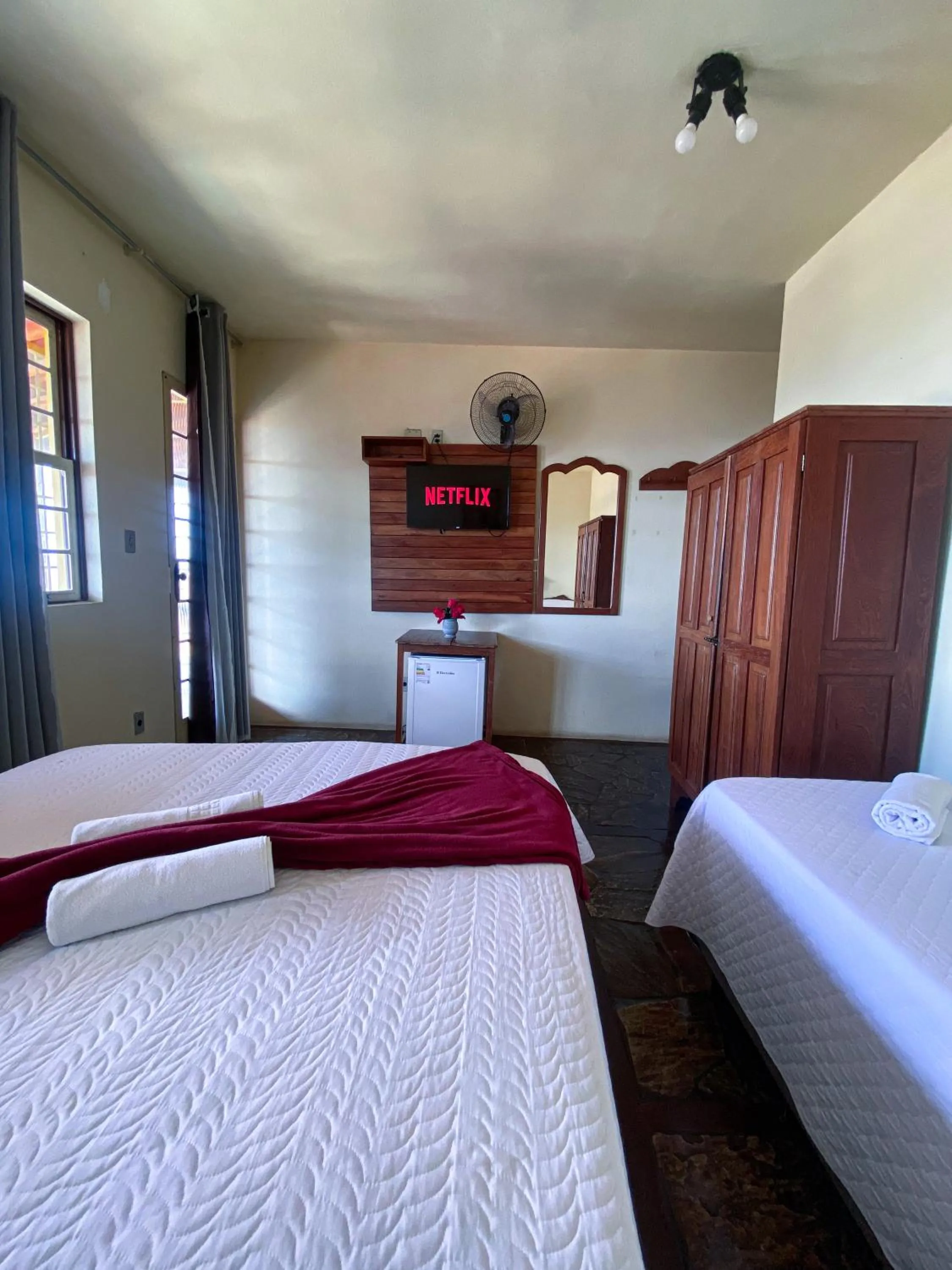 Bed in Hotel Montanhas de Minas