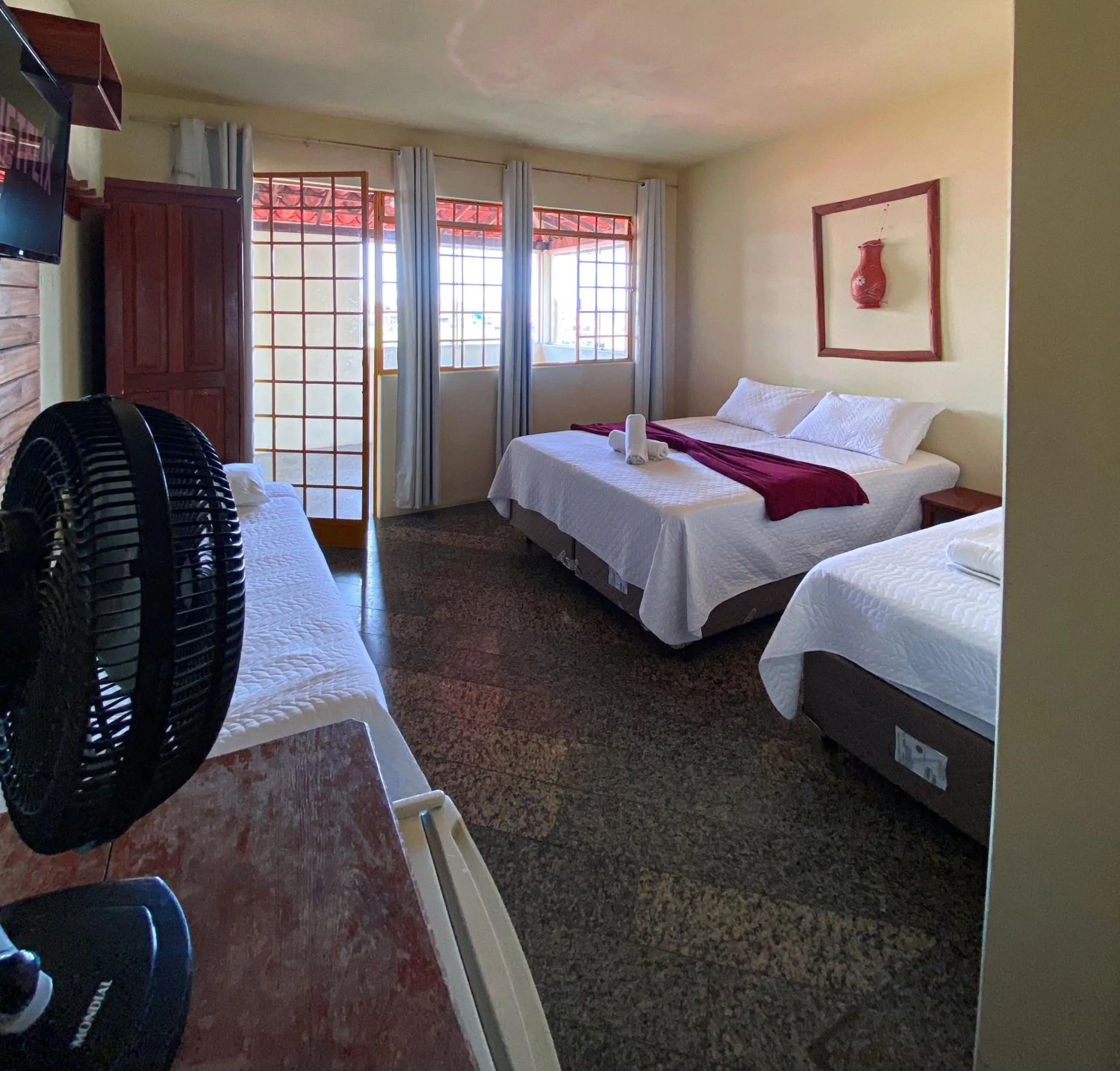 Bed in Hotel Montanhas de Minas