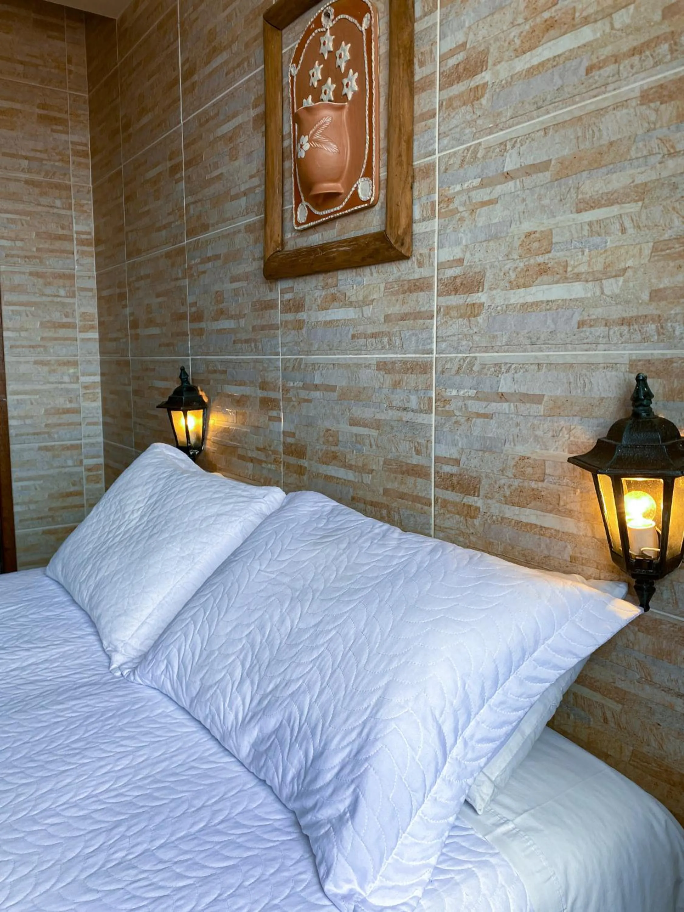 Bed in Hotel Montanhas de Minas