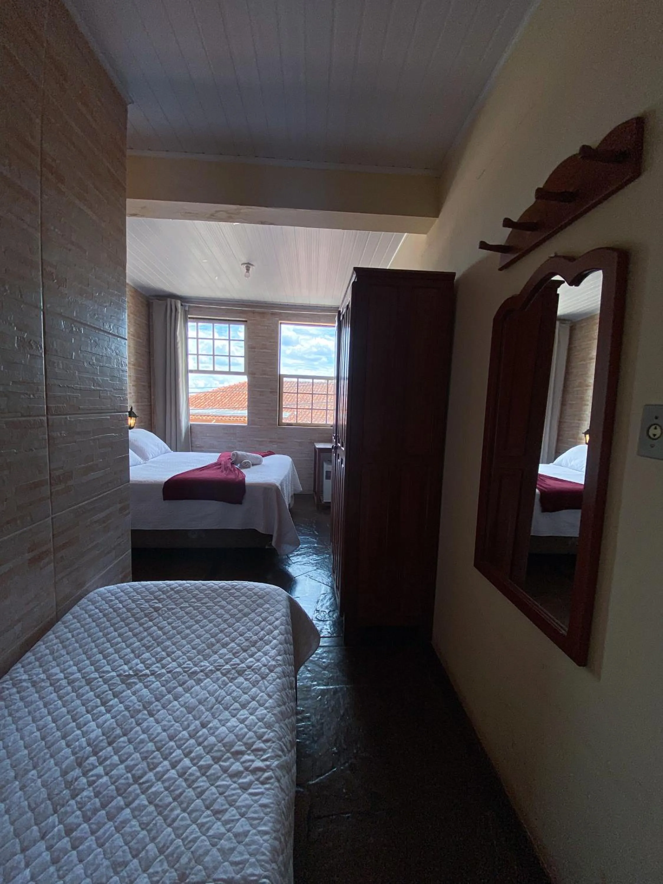 Bed in Hotel Montanhas de Minas