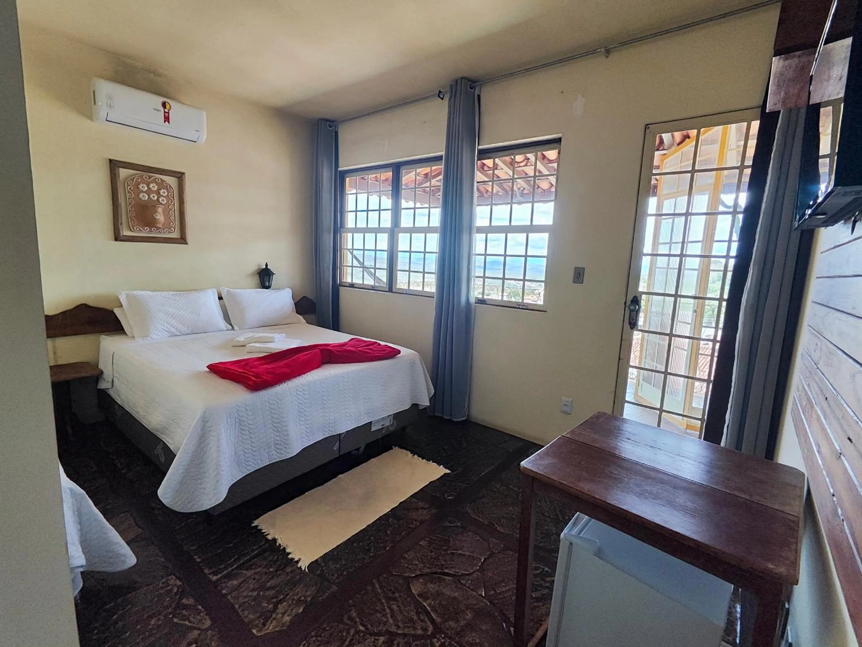 Bed in Hotel Montanhas de Minas