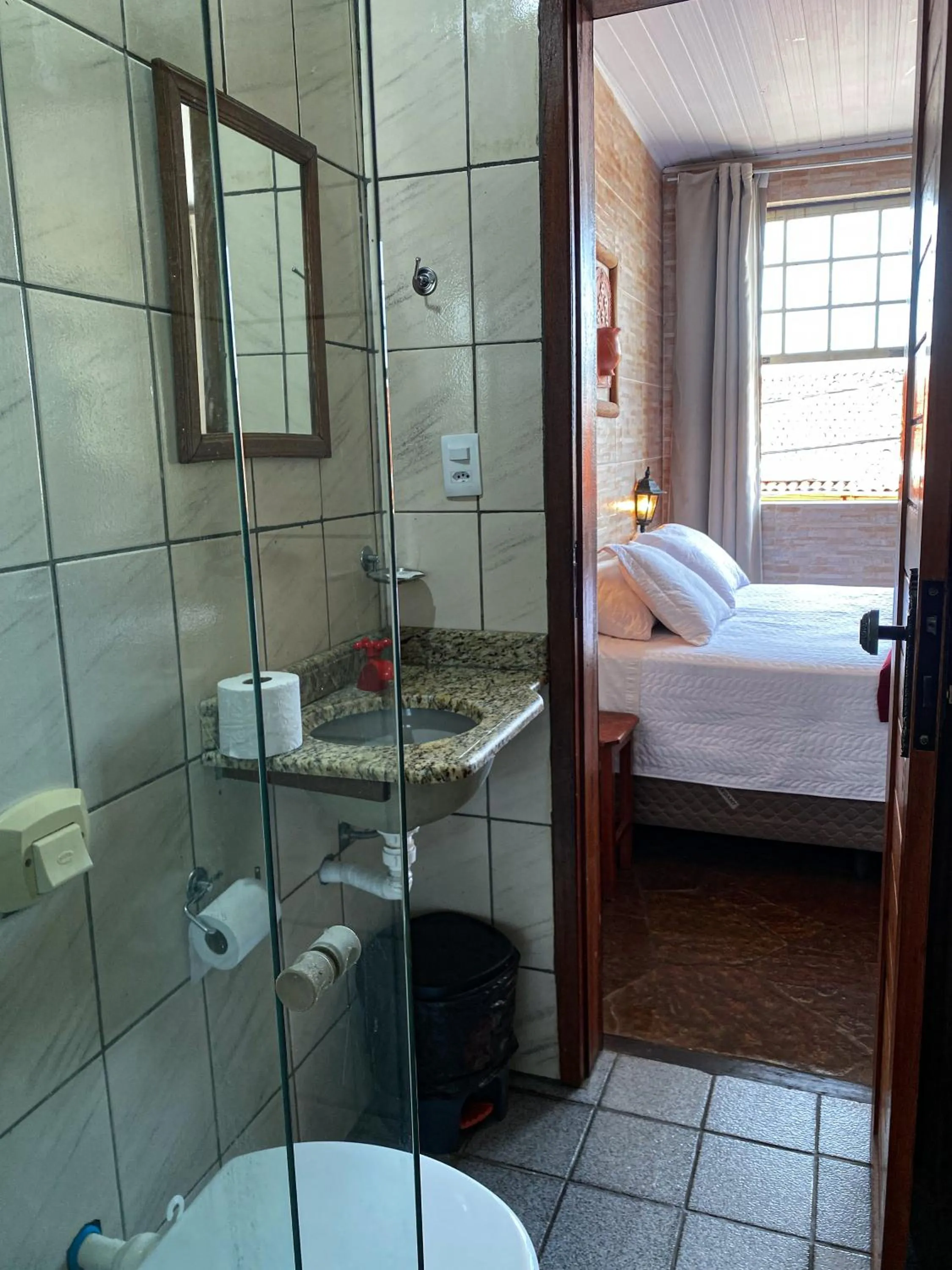 Bed in Hotel Montanhas de Minas