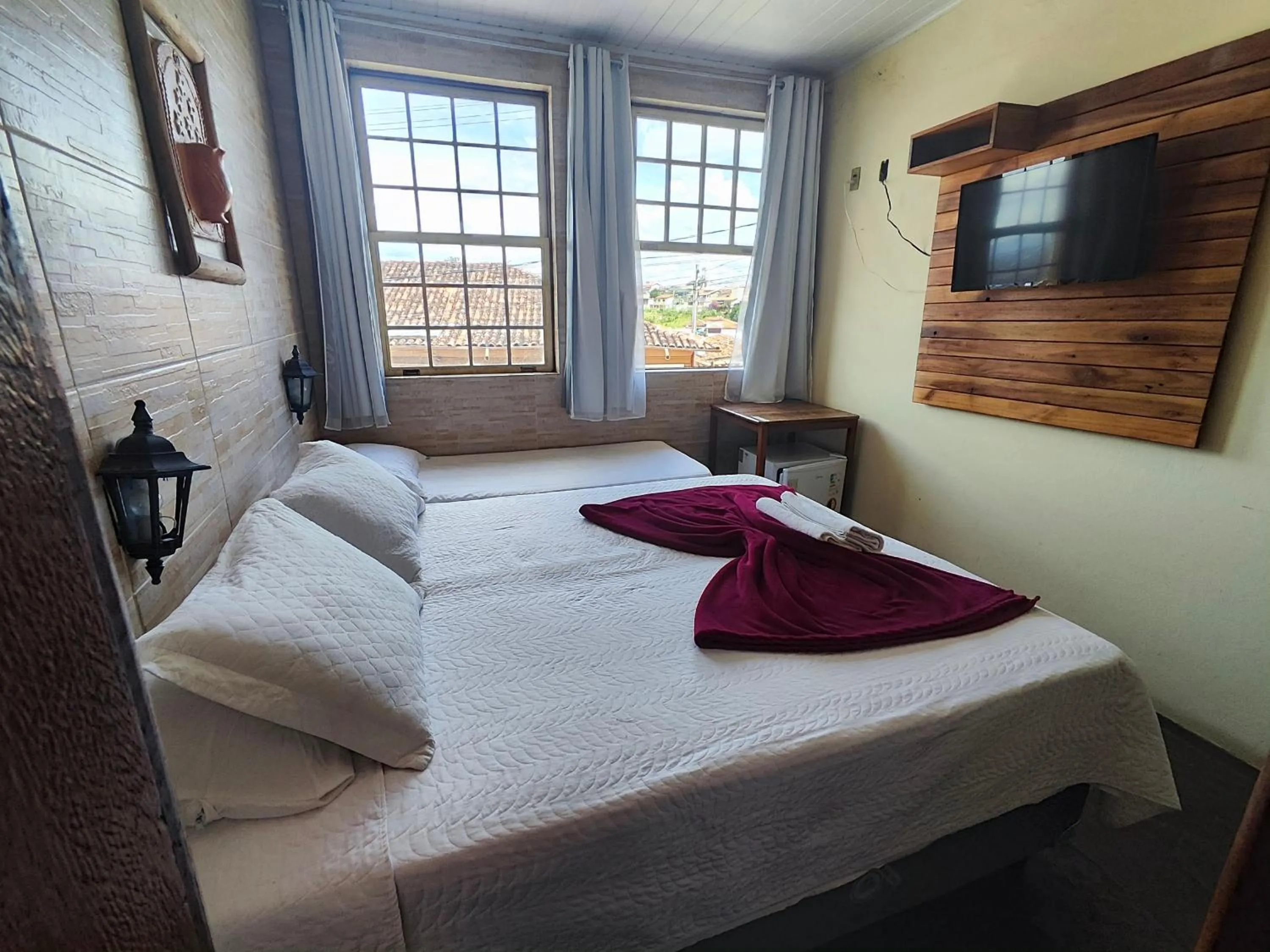 Bed in Hotel Montanhas de Minas