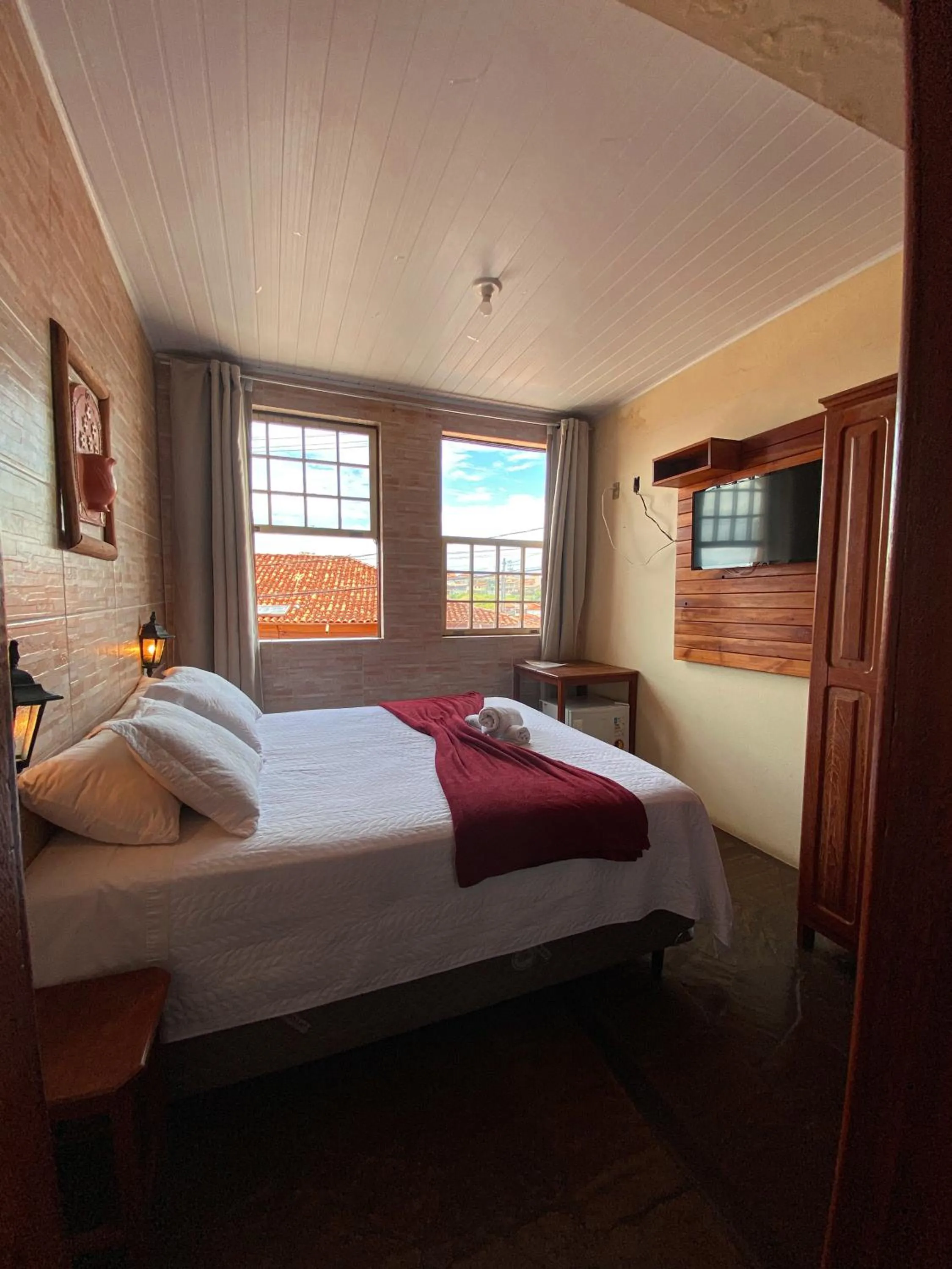 Bed in Hotel Montanhas de Minas