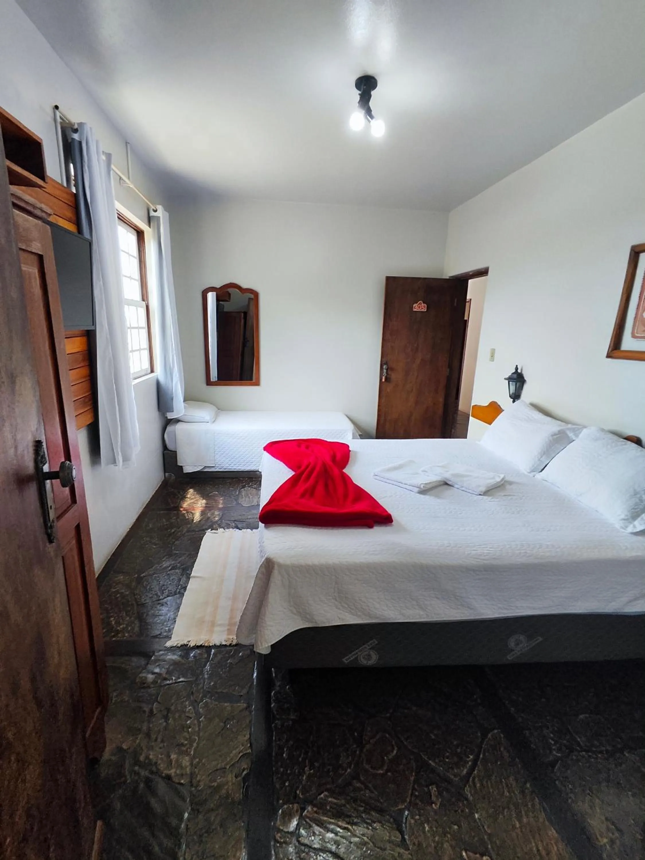 Bed in Hotel Montanhas de Minas