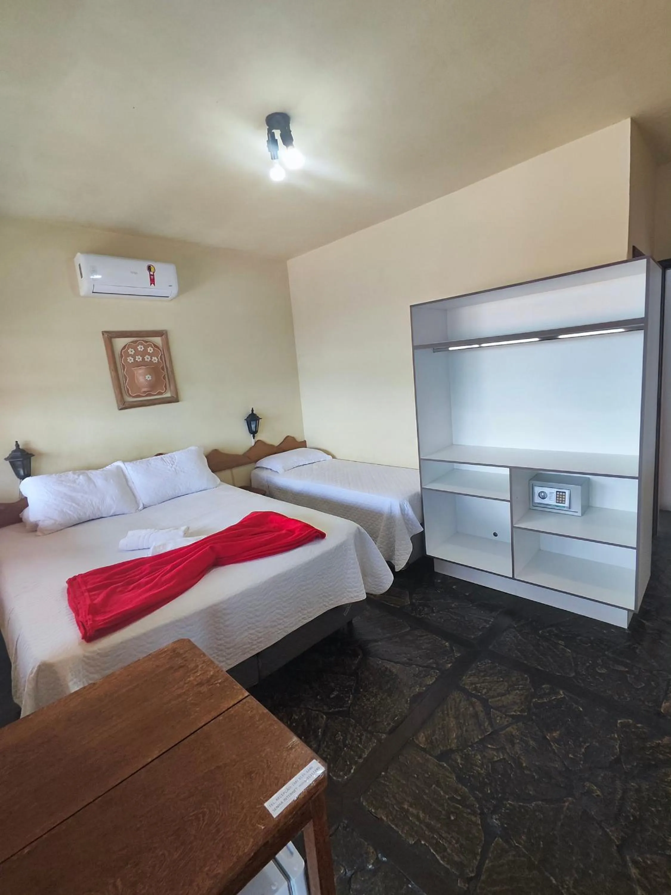 Bed in Hotel Montanhas de Minas