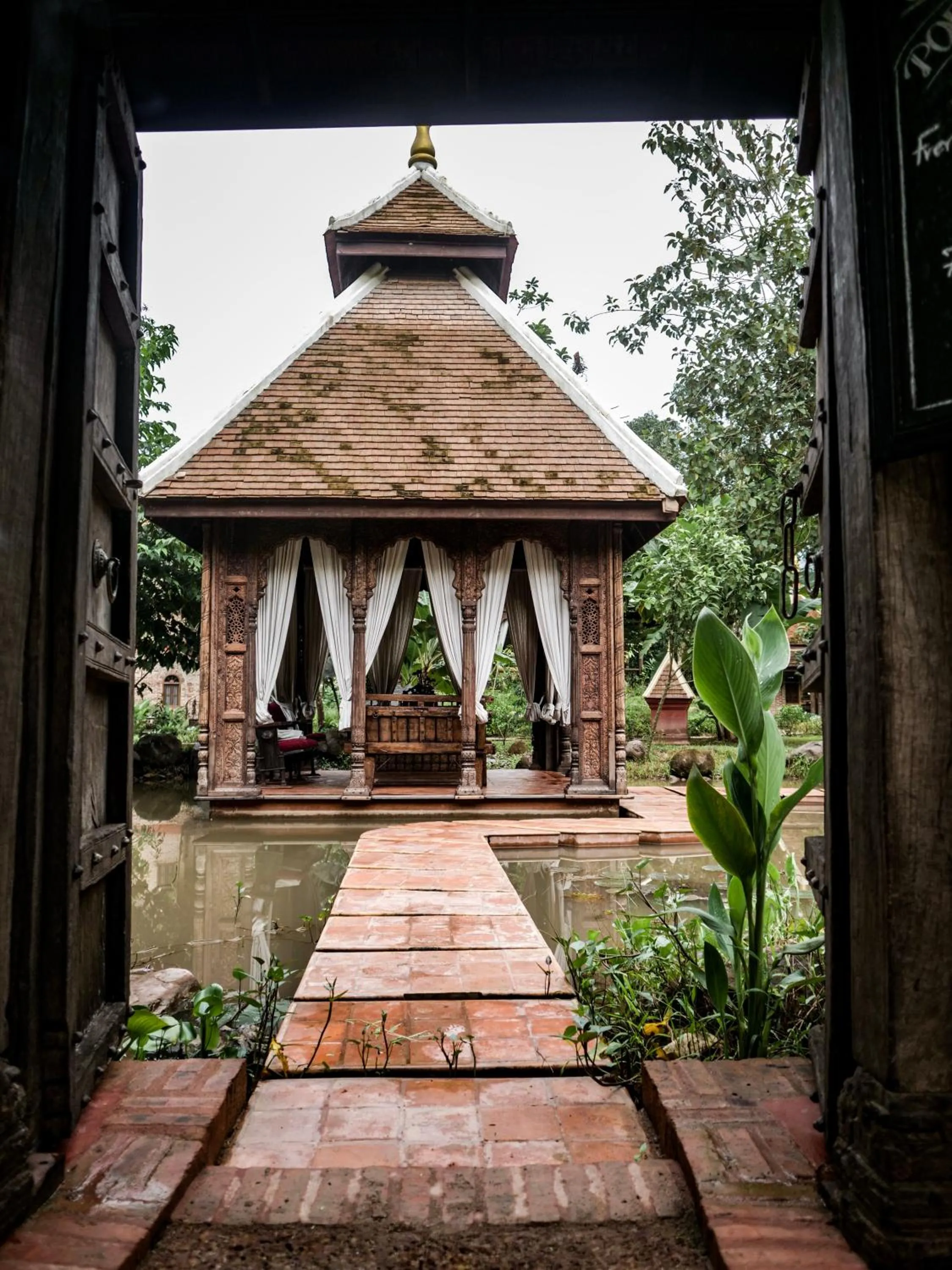 Facade/entrance in Chateau Orientale Resort
