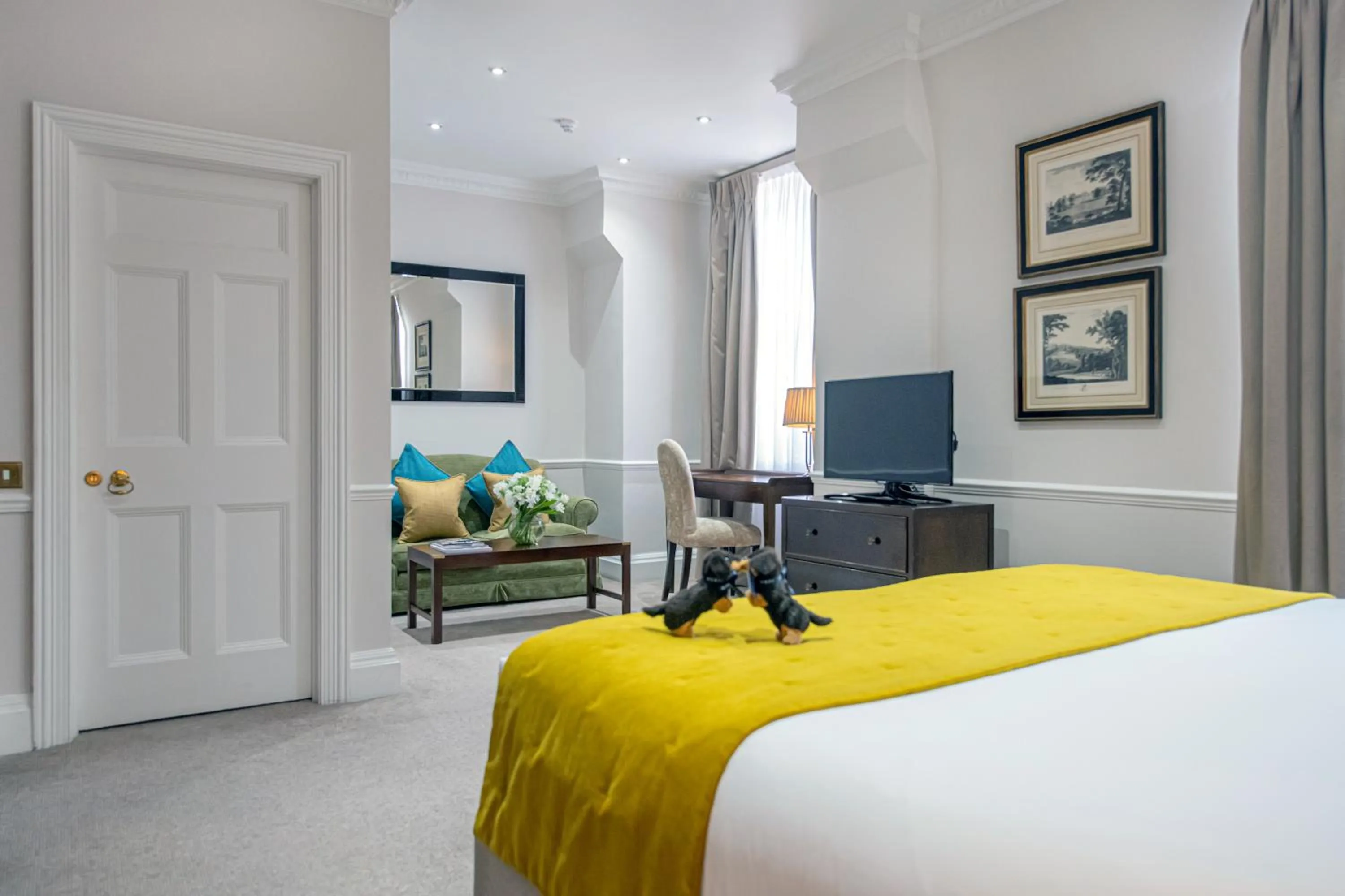 Seating area in Dukes London