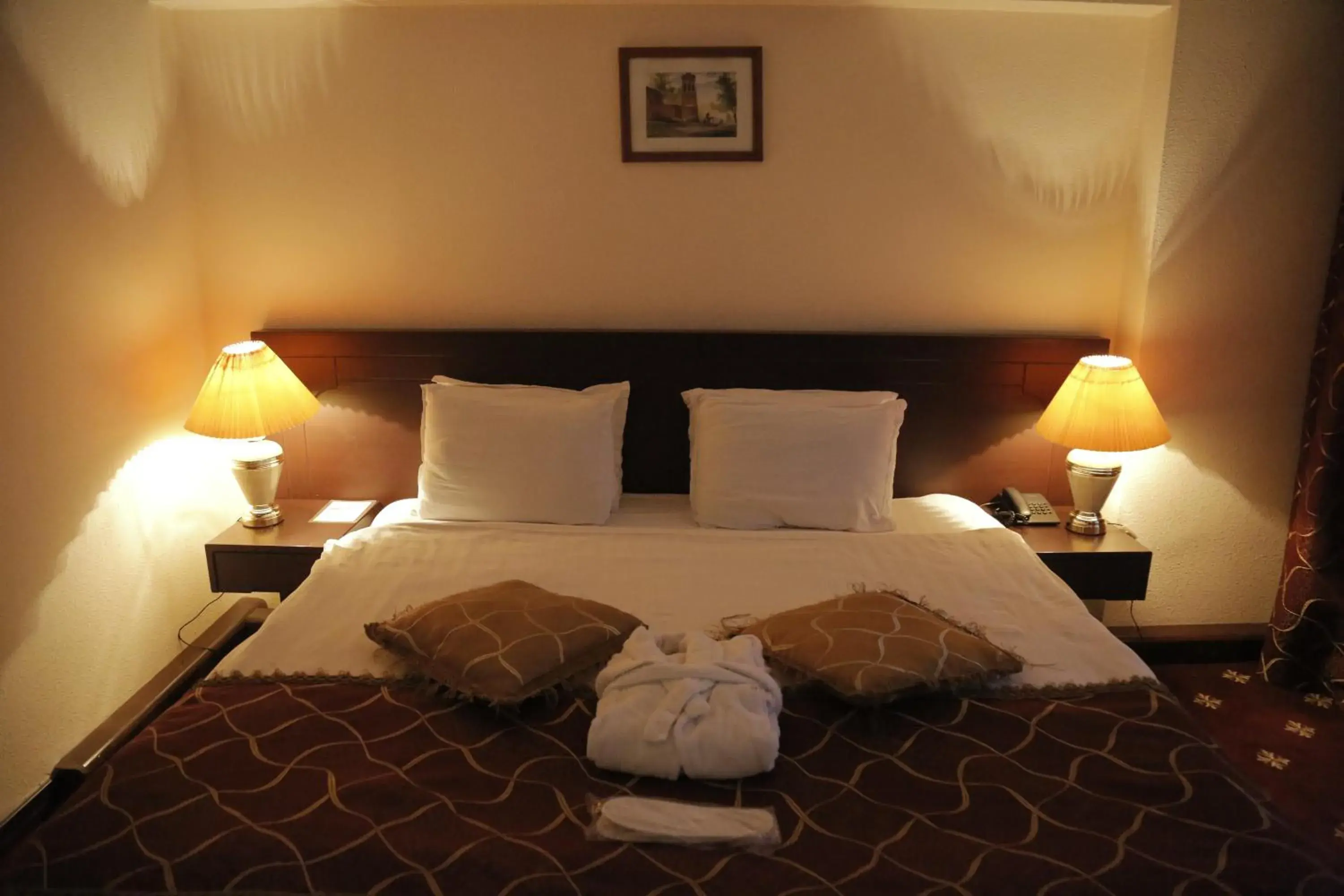 Bed in Hotel Uzbekistan Bed in Hotel Uzbekistan