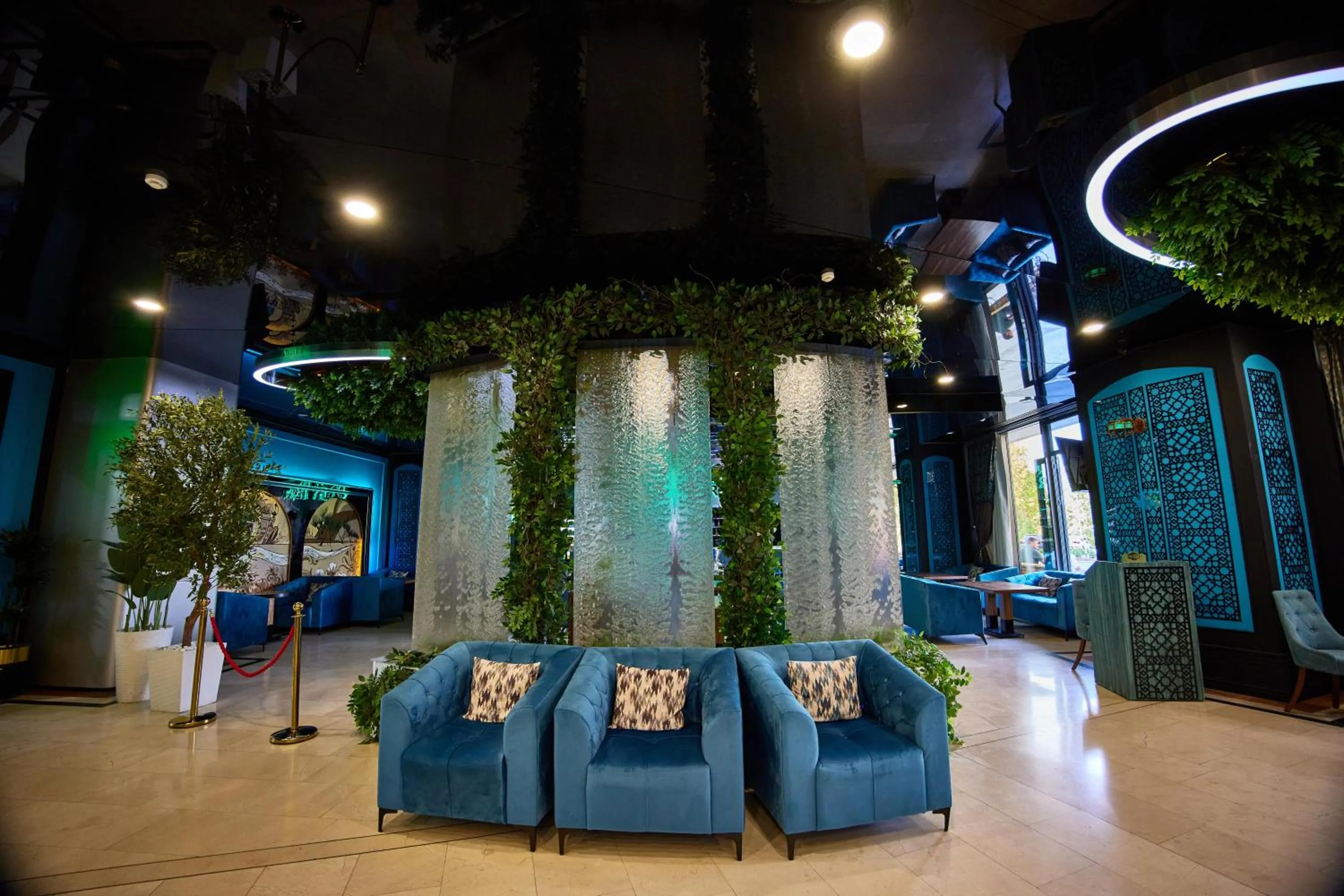 Lobby or reception in Hotel Uzbekistan