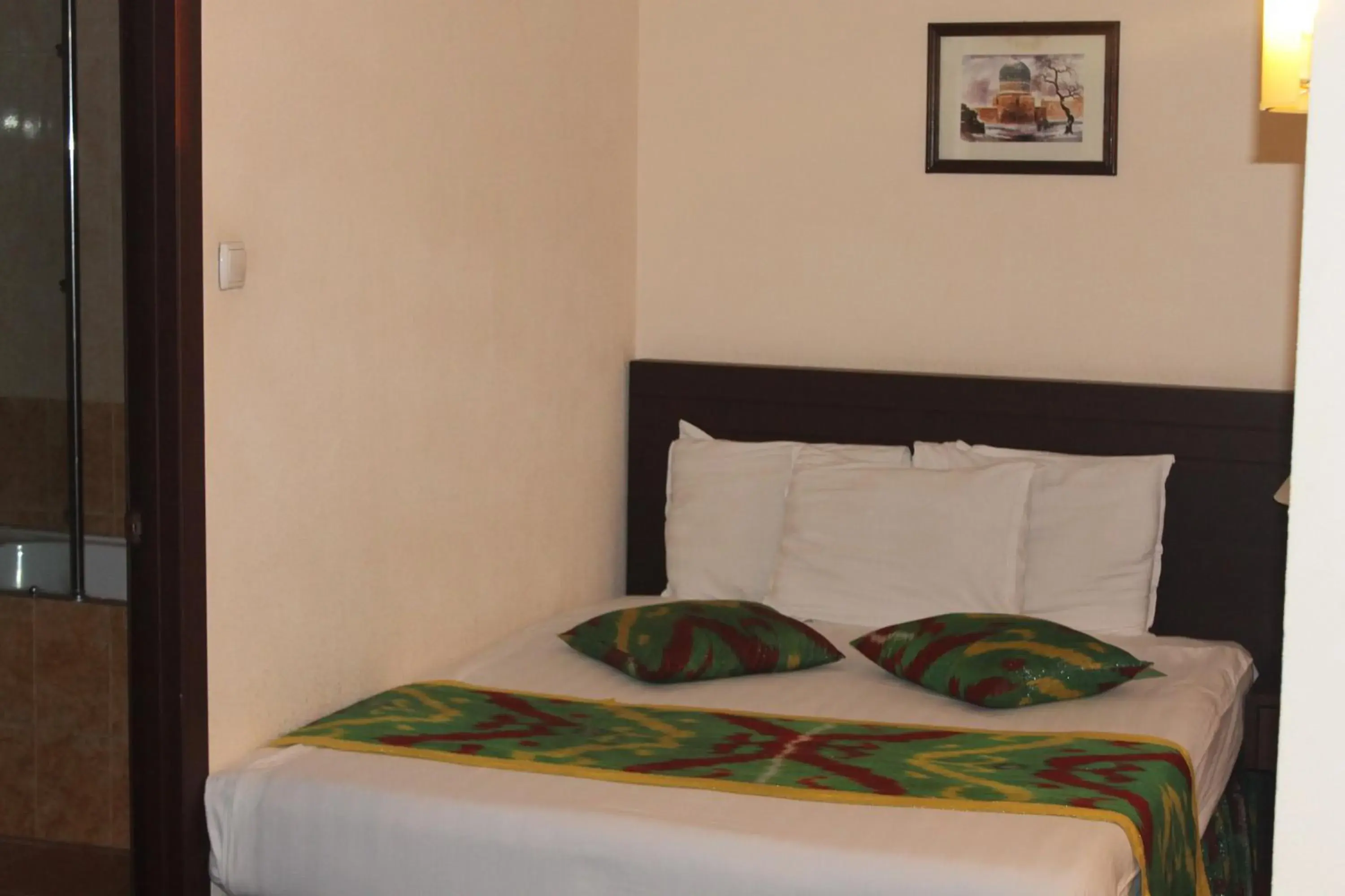 Bed in Hotel Uzbekistan Bed in Hotel Uzbekistan