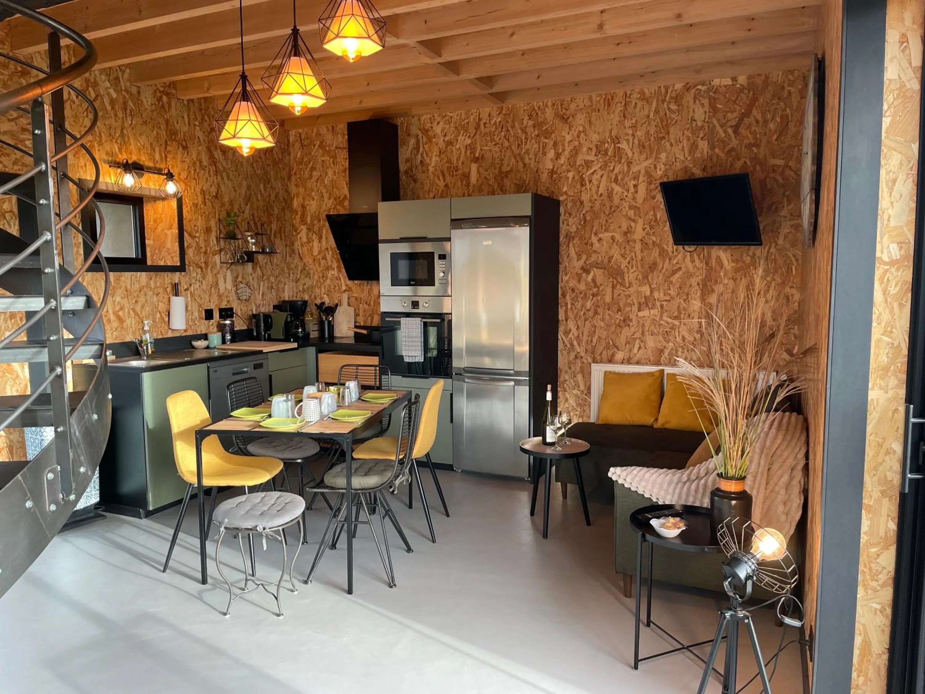 Living room in Éco-domaine Gîtes et Spa - Mer, Nature & Confort - Côte d'Opale