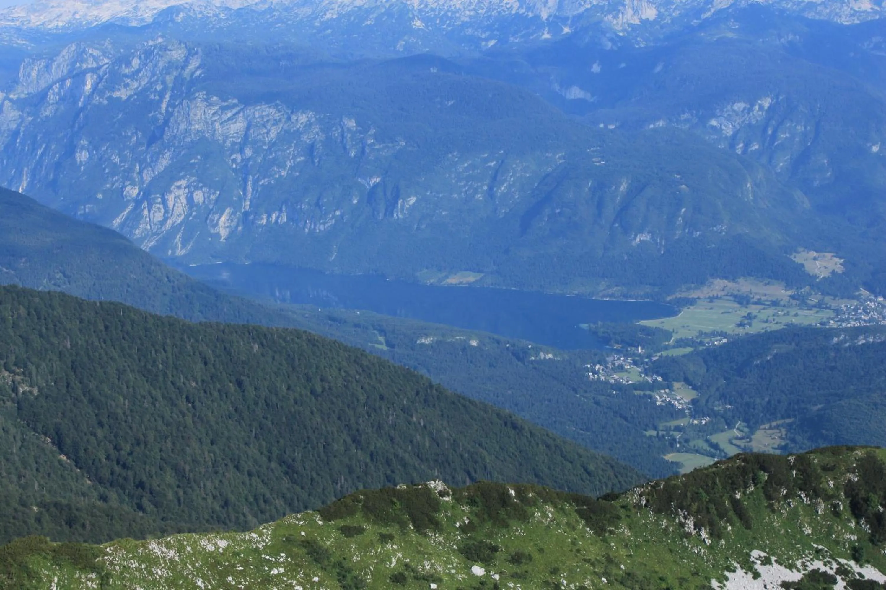Bird's eye view in Apartments & Hostel Bohinj