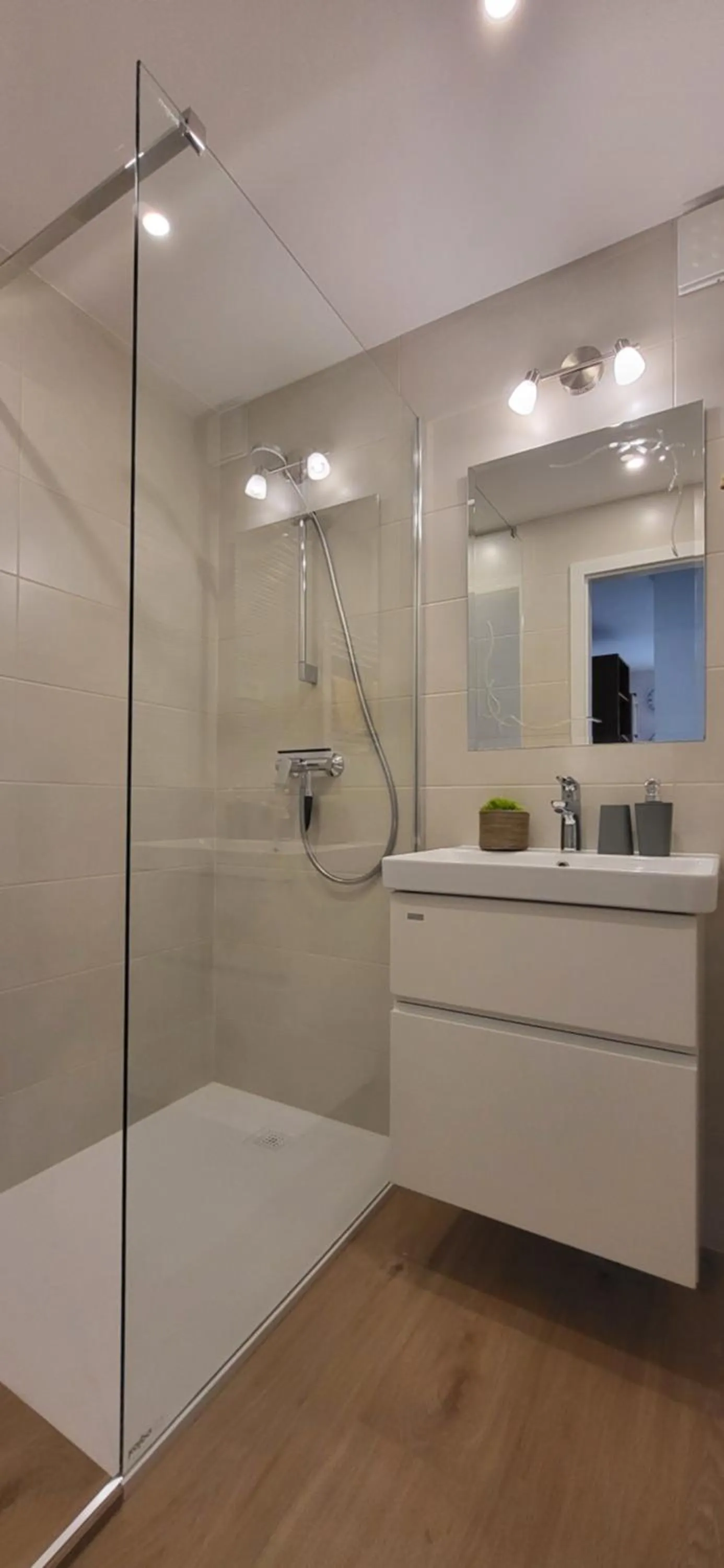 Shower in Apartments & Hostel Bohinj