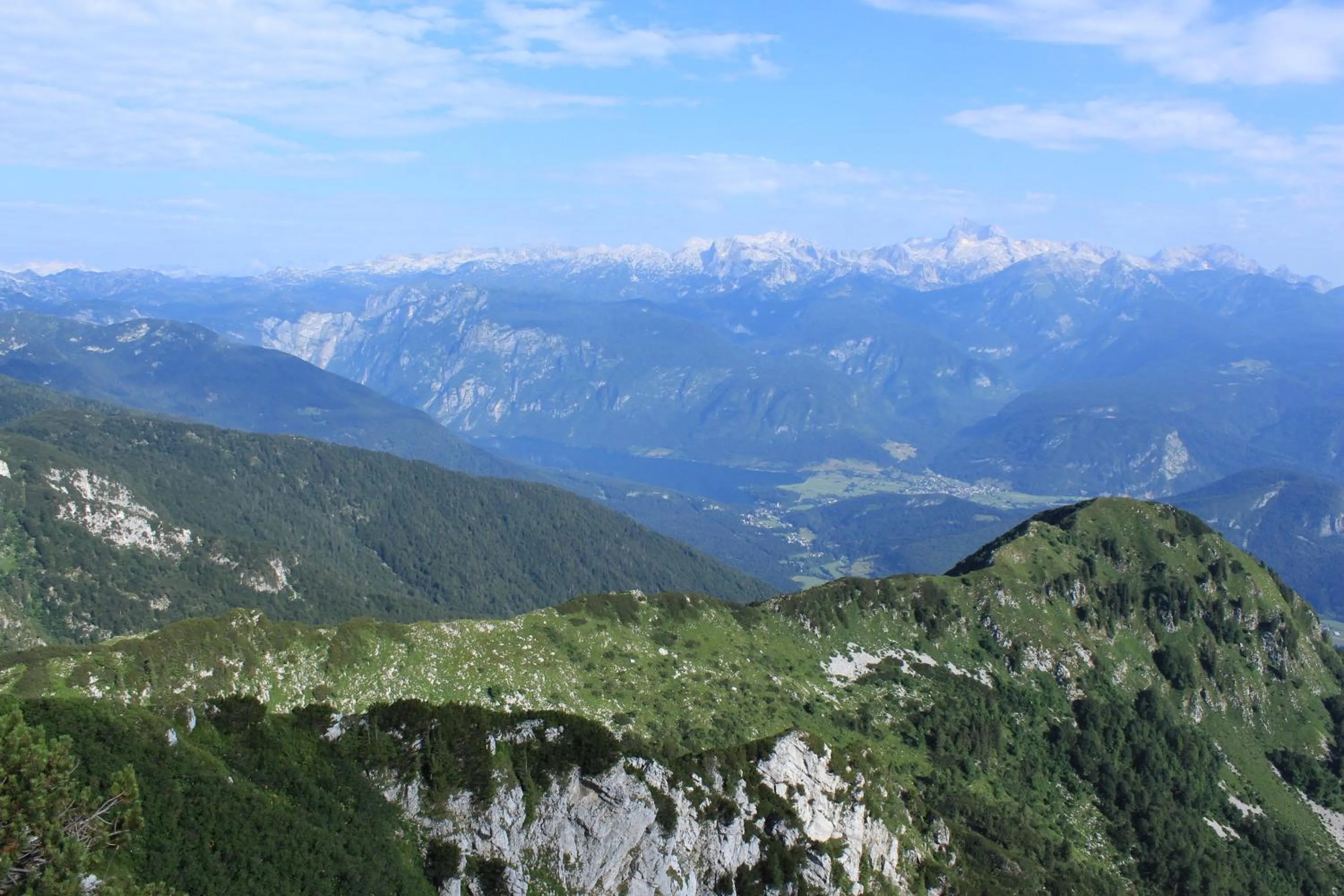Bird's eye view in Apartments & Hostel Bohinj