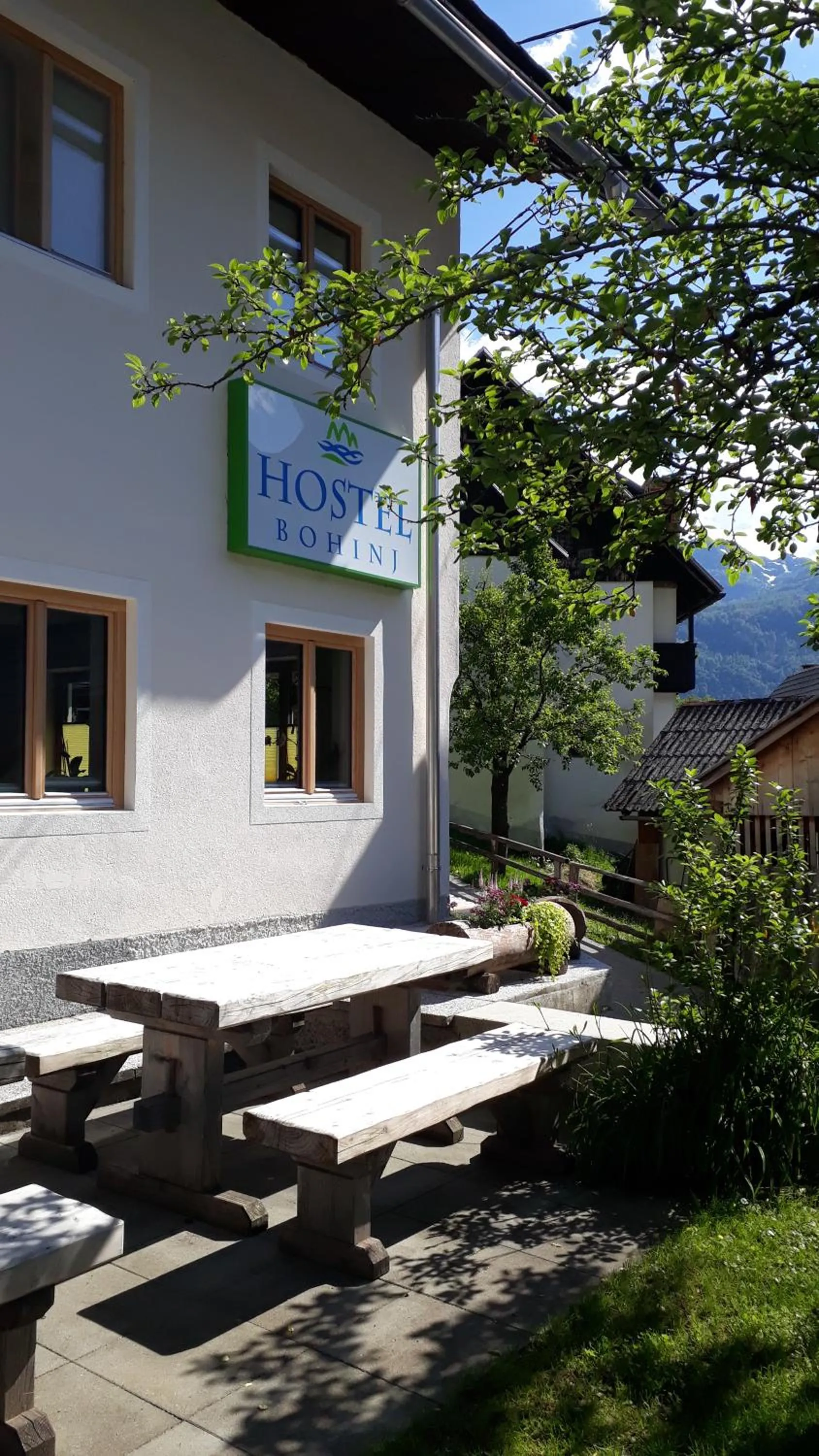 Property building in Apartments & Hostel Bohinj