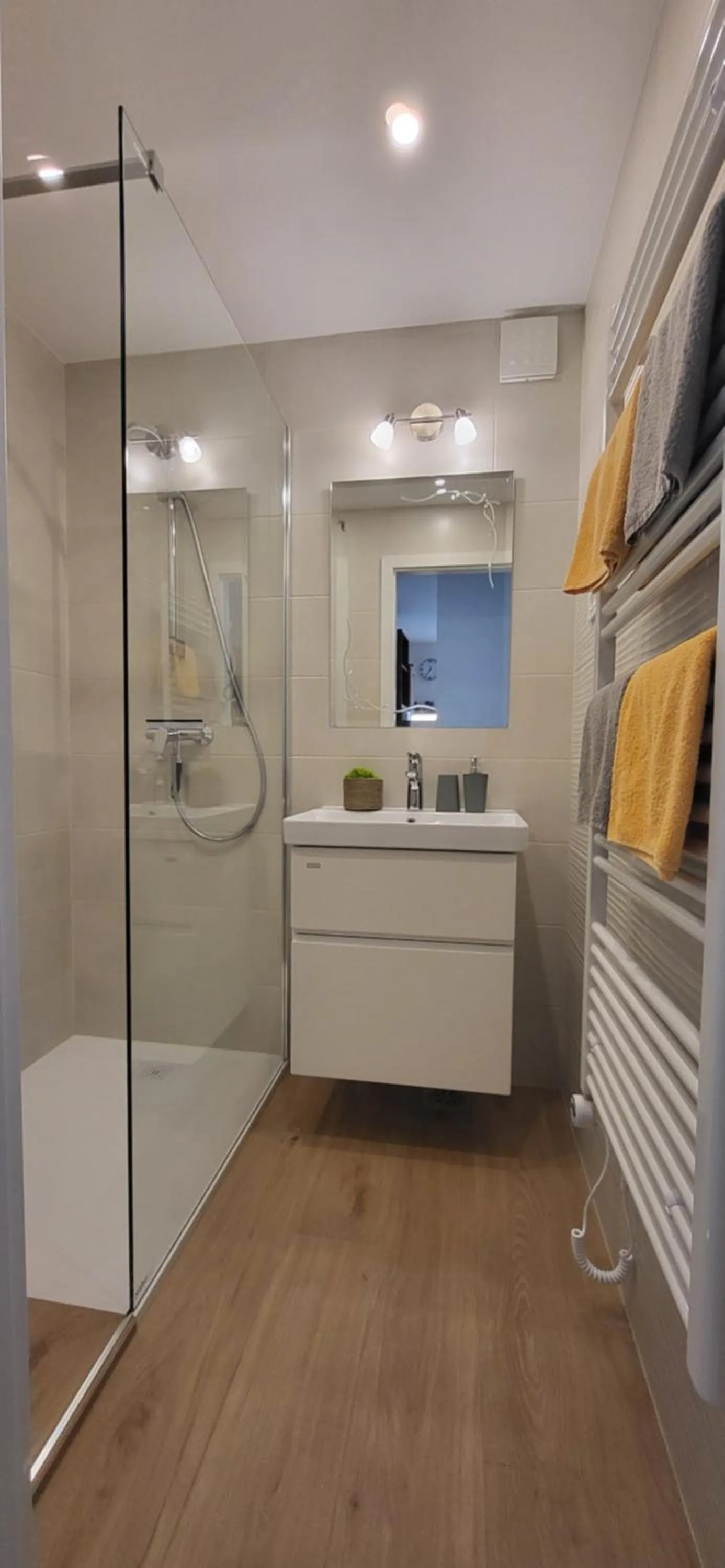 Shower in Apartments & Hostel Bohinj
