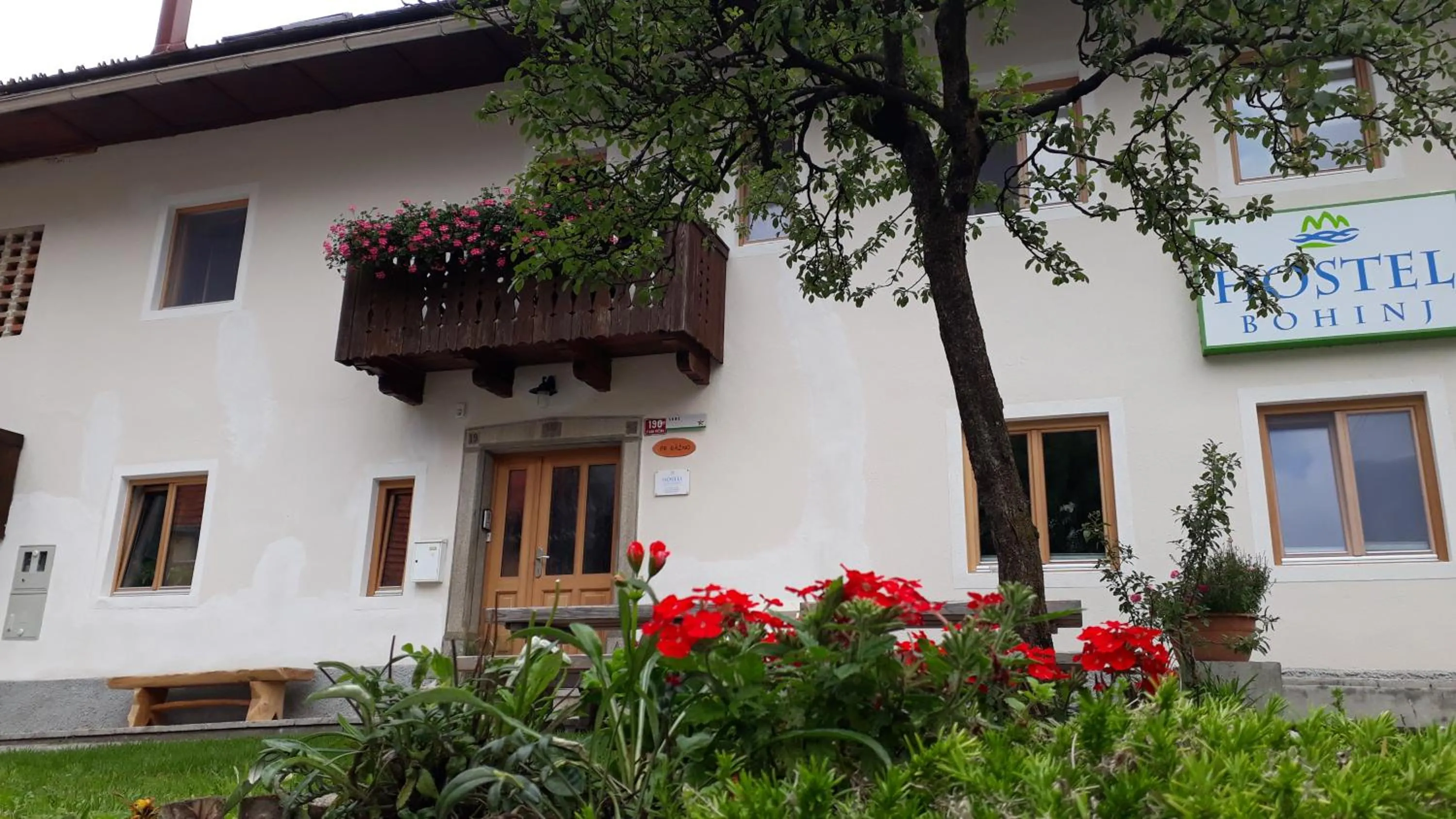 Property building in Apartments & Hostel Bohinj