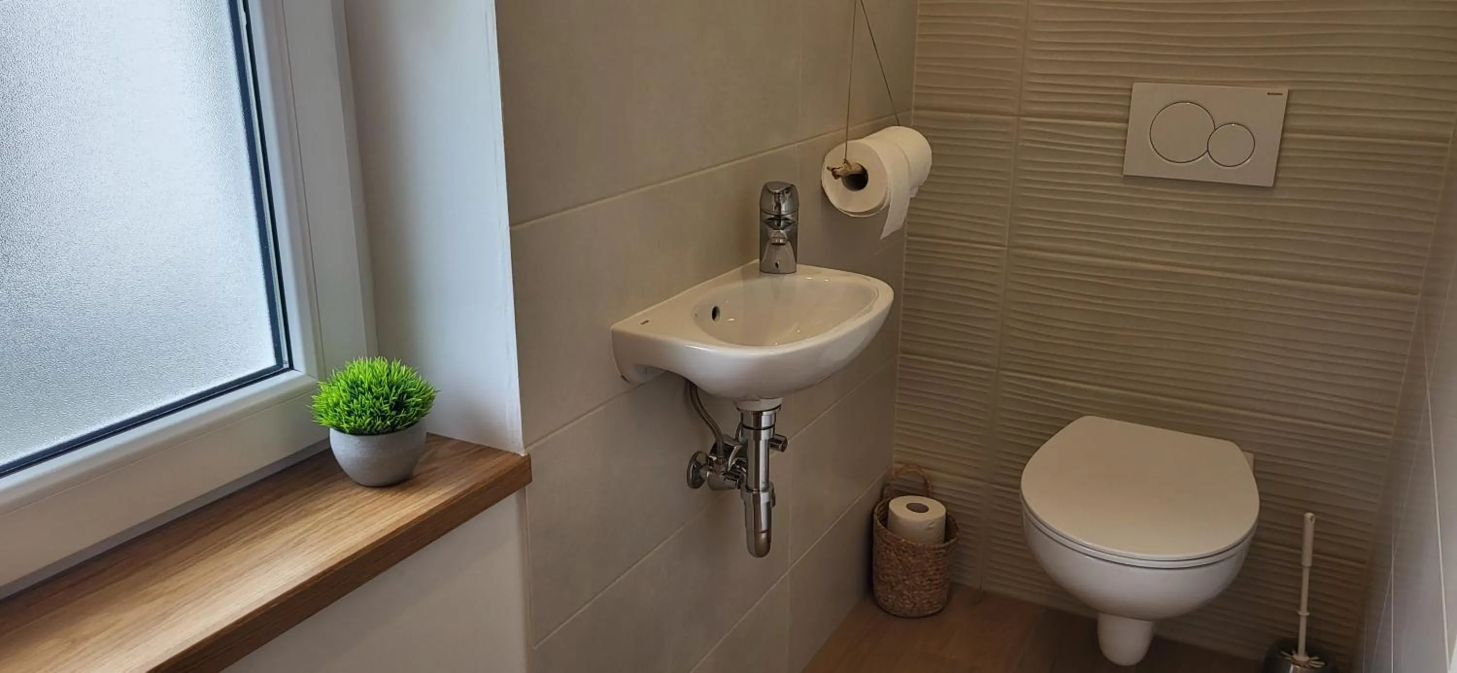 Toilet in Apartments & Hostel Bohinj