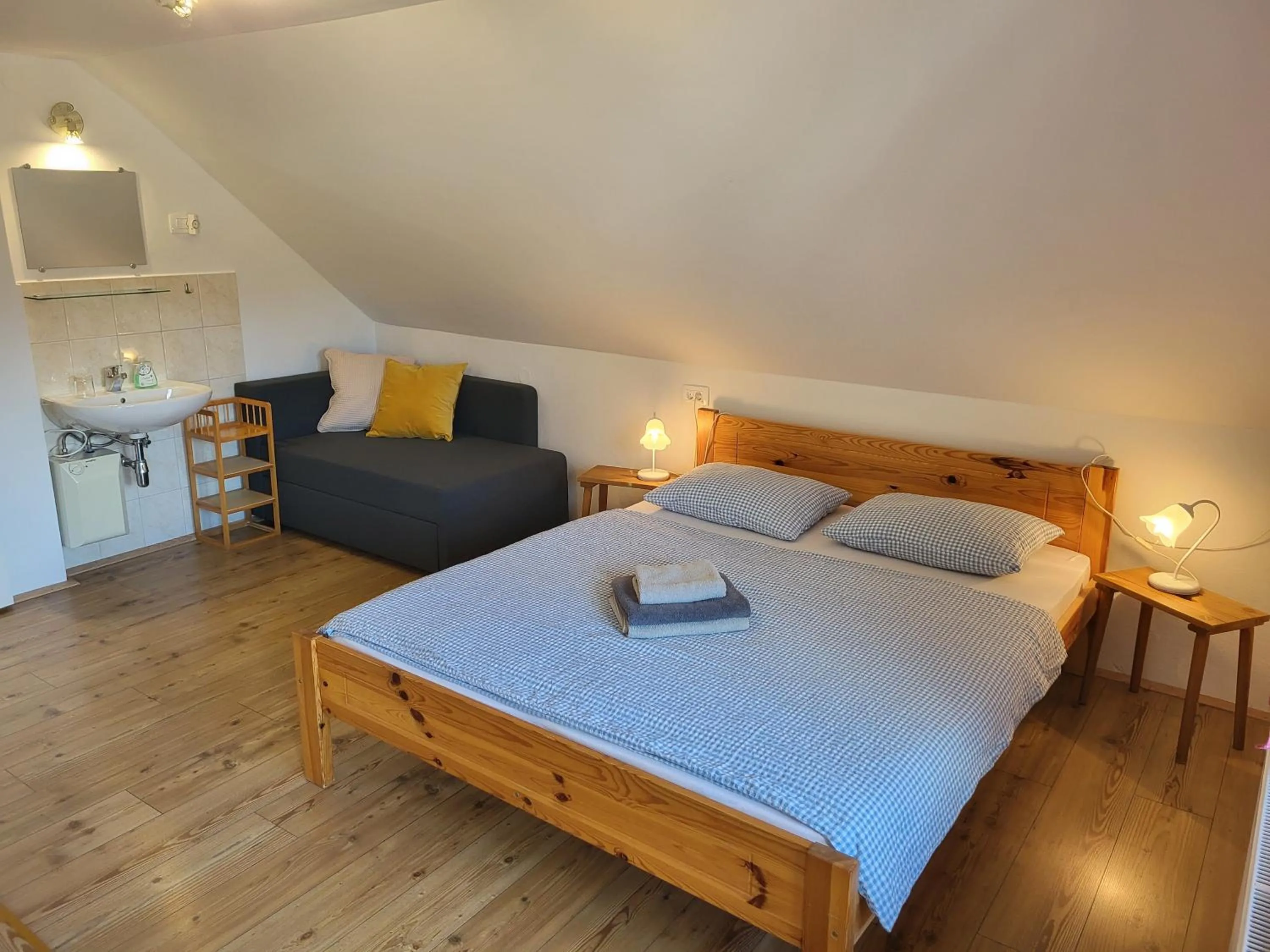 Photo of the whole room, Bed in Apartments & Hostel Bohinj