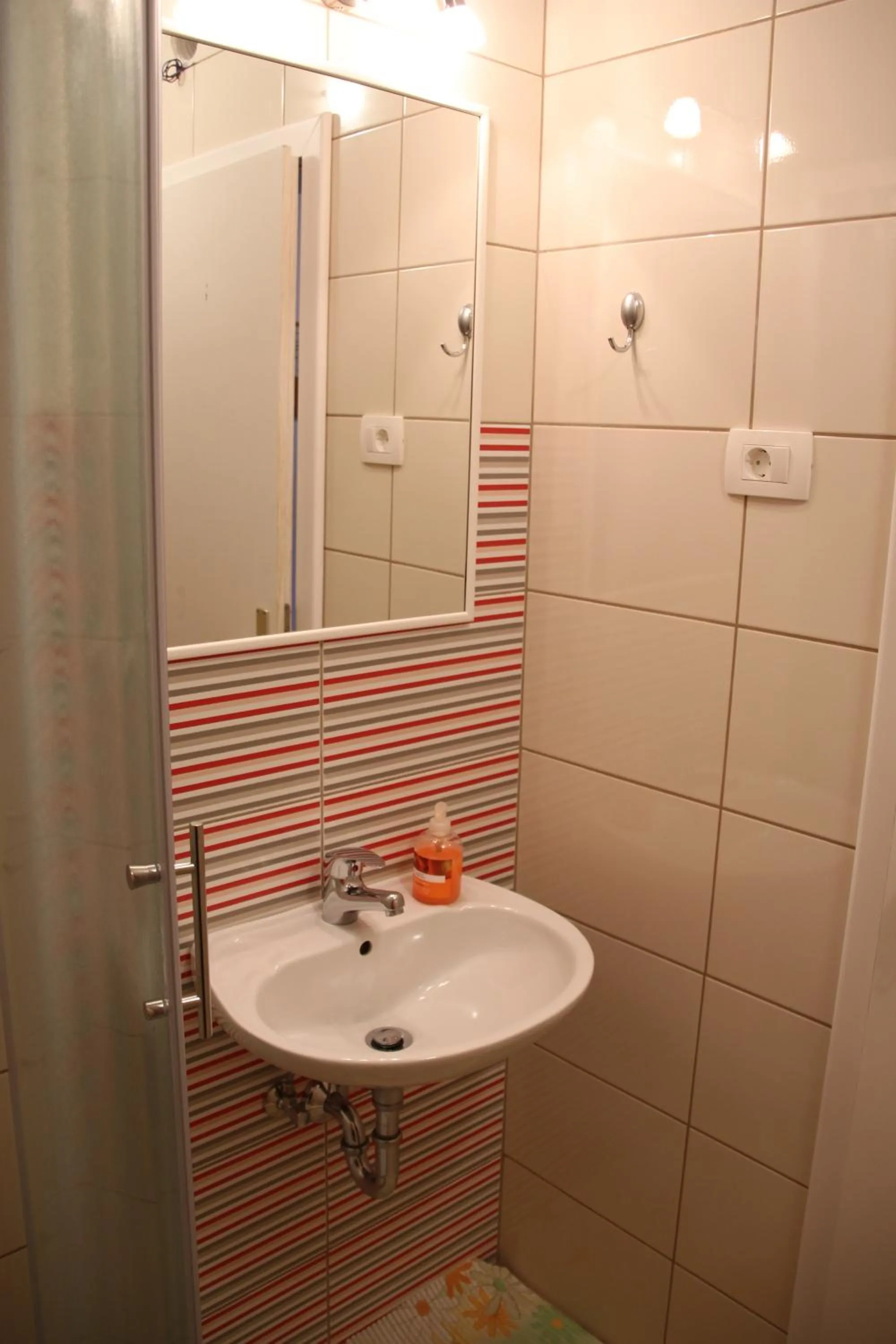 Shower in Apartments & Hostel Bohinj