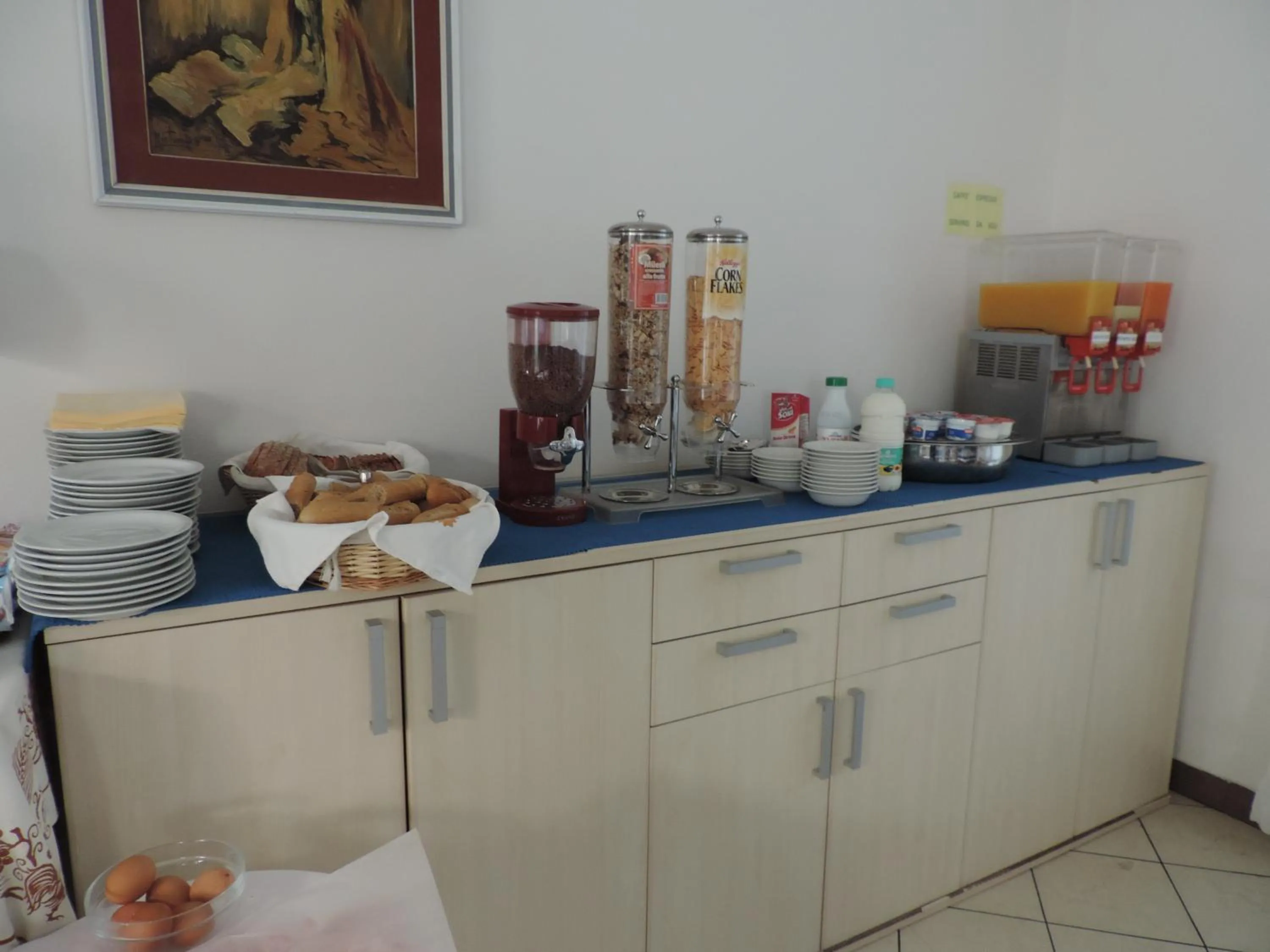 Italian breakfast in Hotel Liliana
