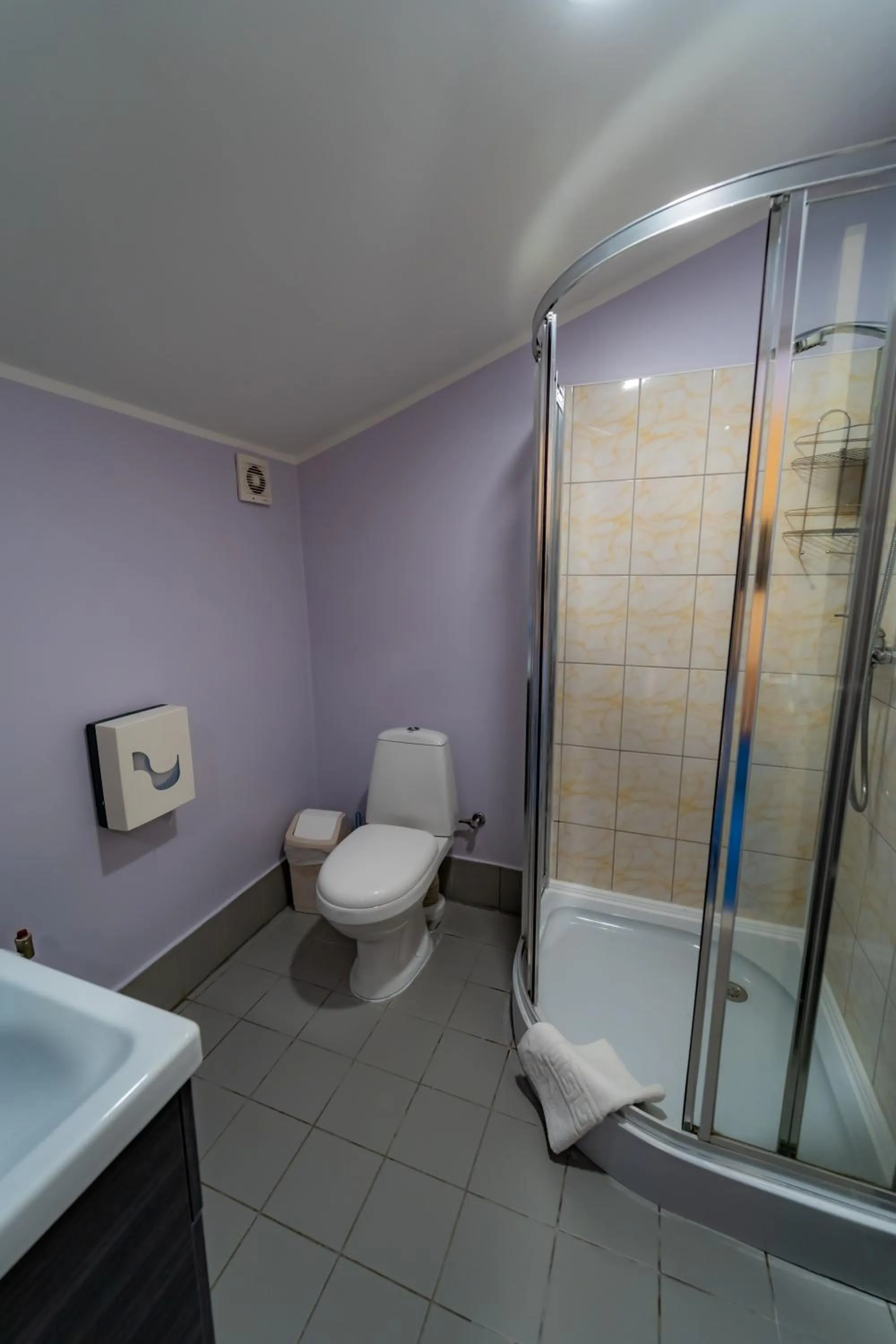 Shower in Hotel Mare & Restaurant