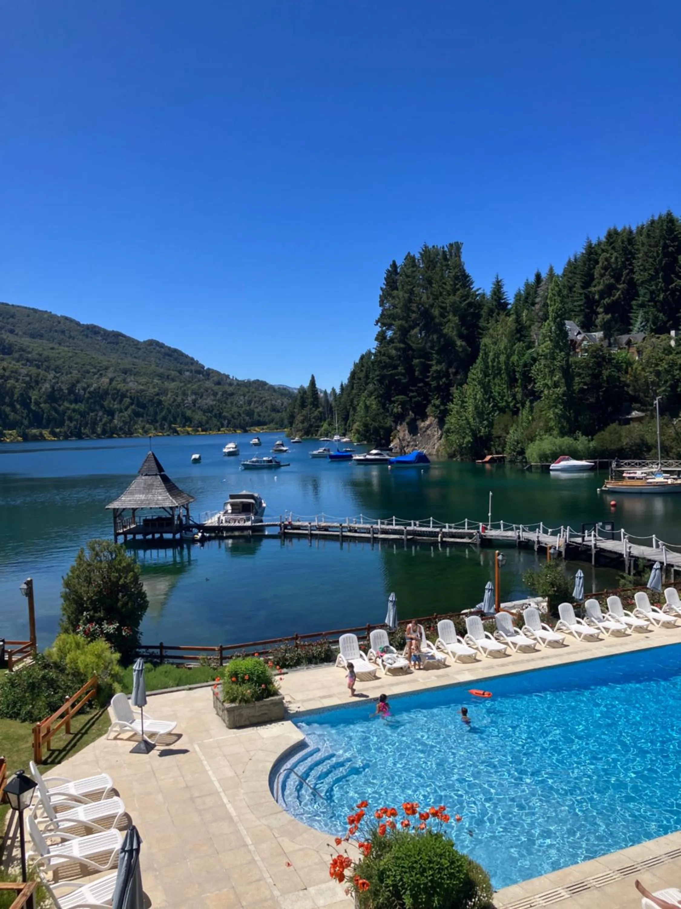 Swimming pool in Manzano Resort